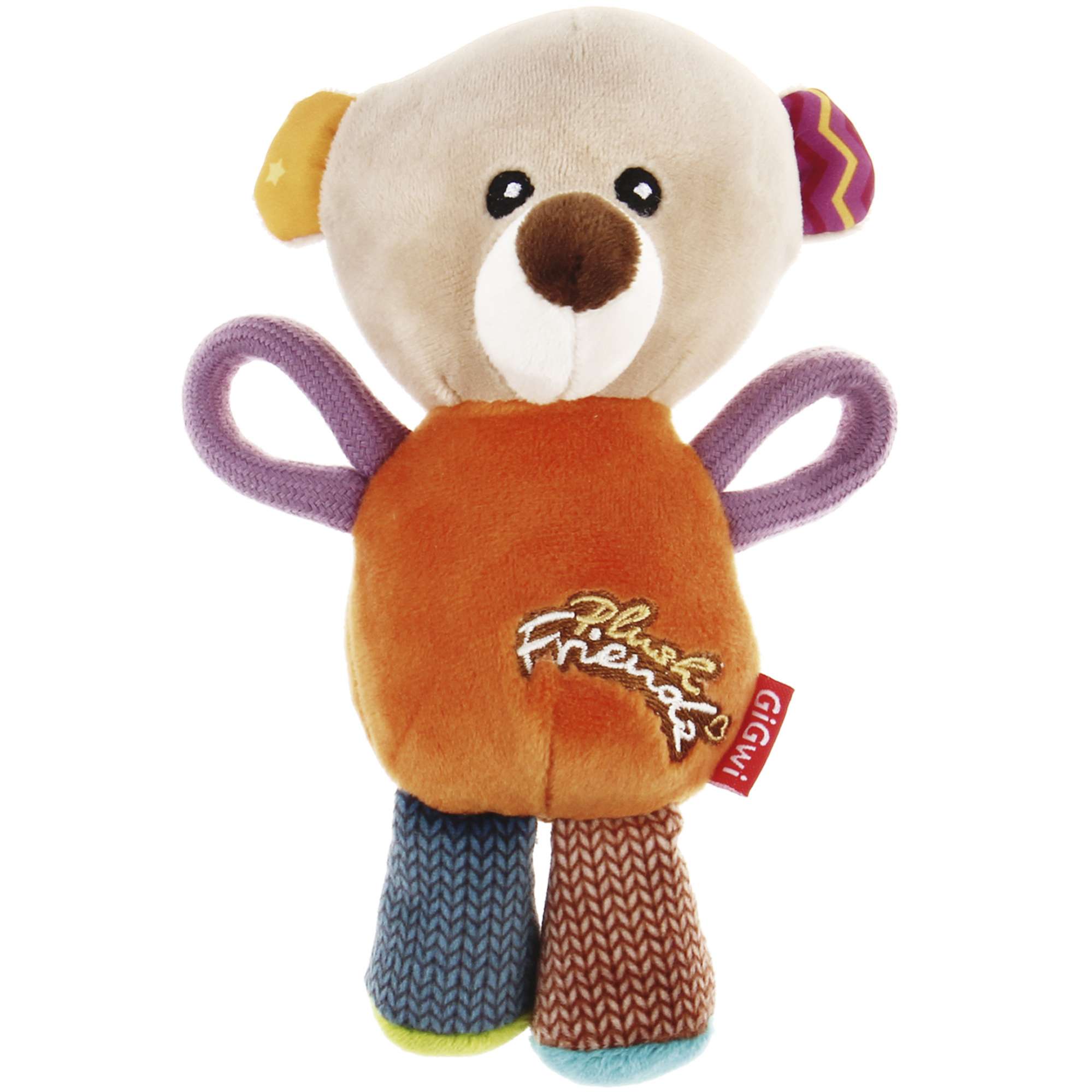 Juguete Plush Friendz oso GiGwi