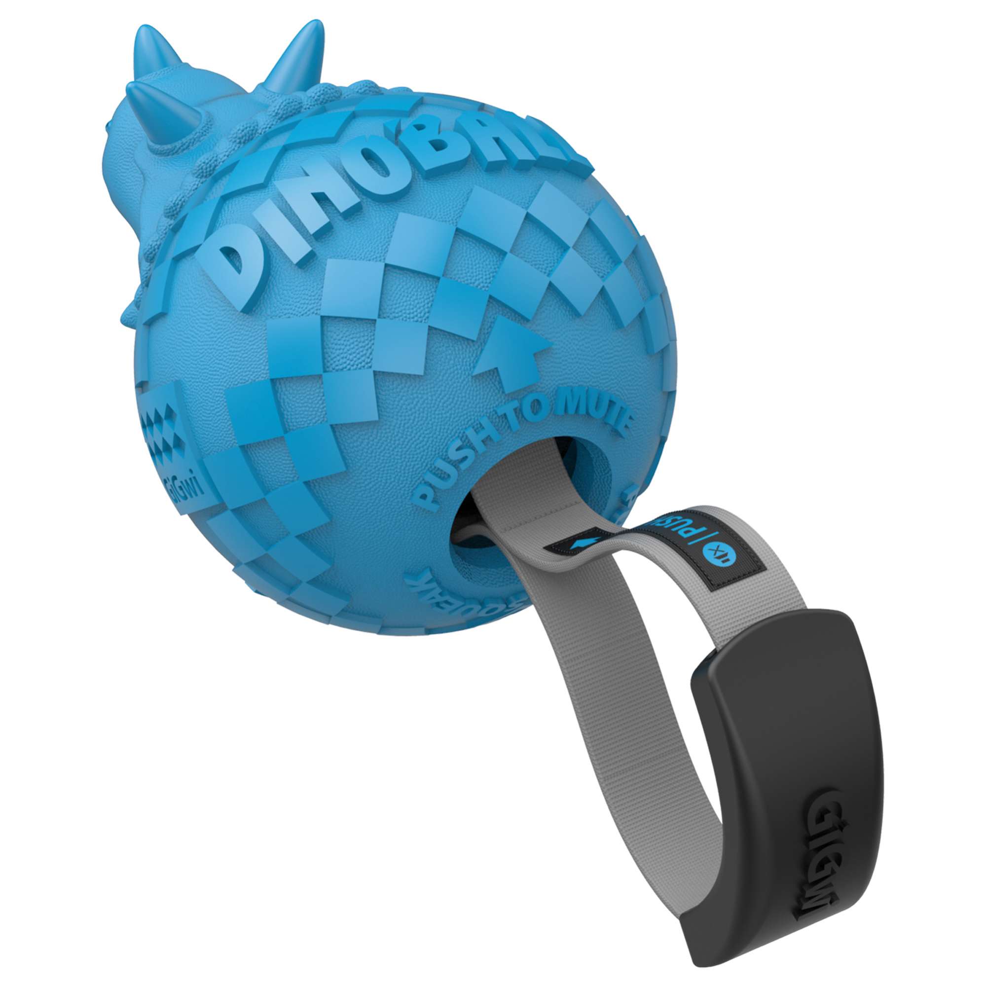 Juguete Triceratop Push to Mute GIGWI