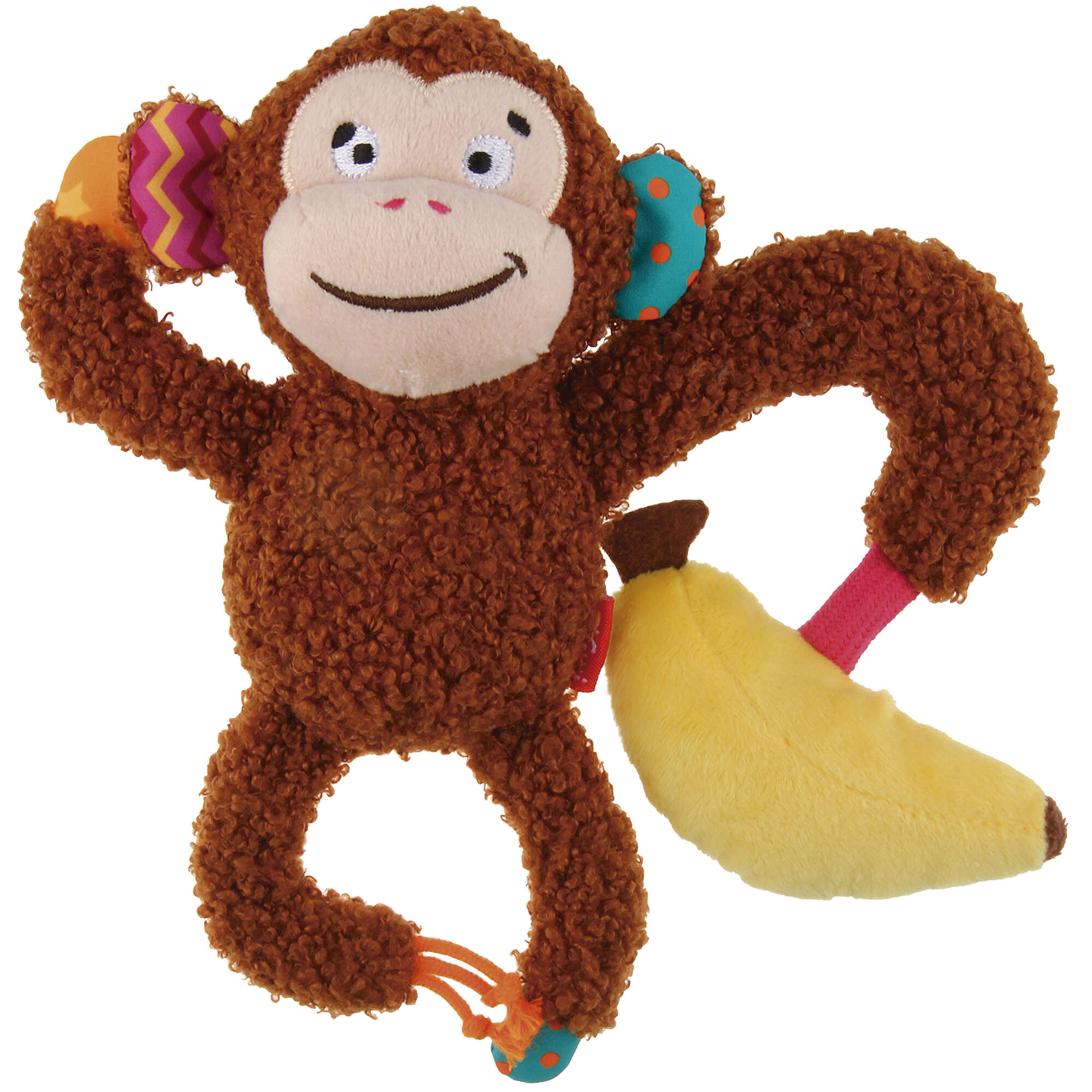 Juguete mono con fruta Plush Friendz GiGwi