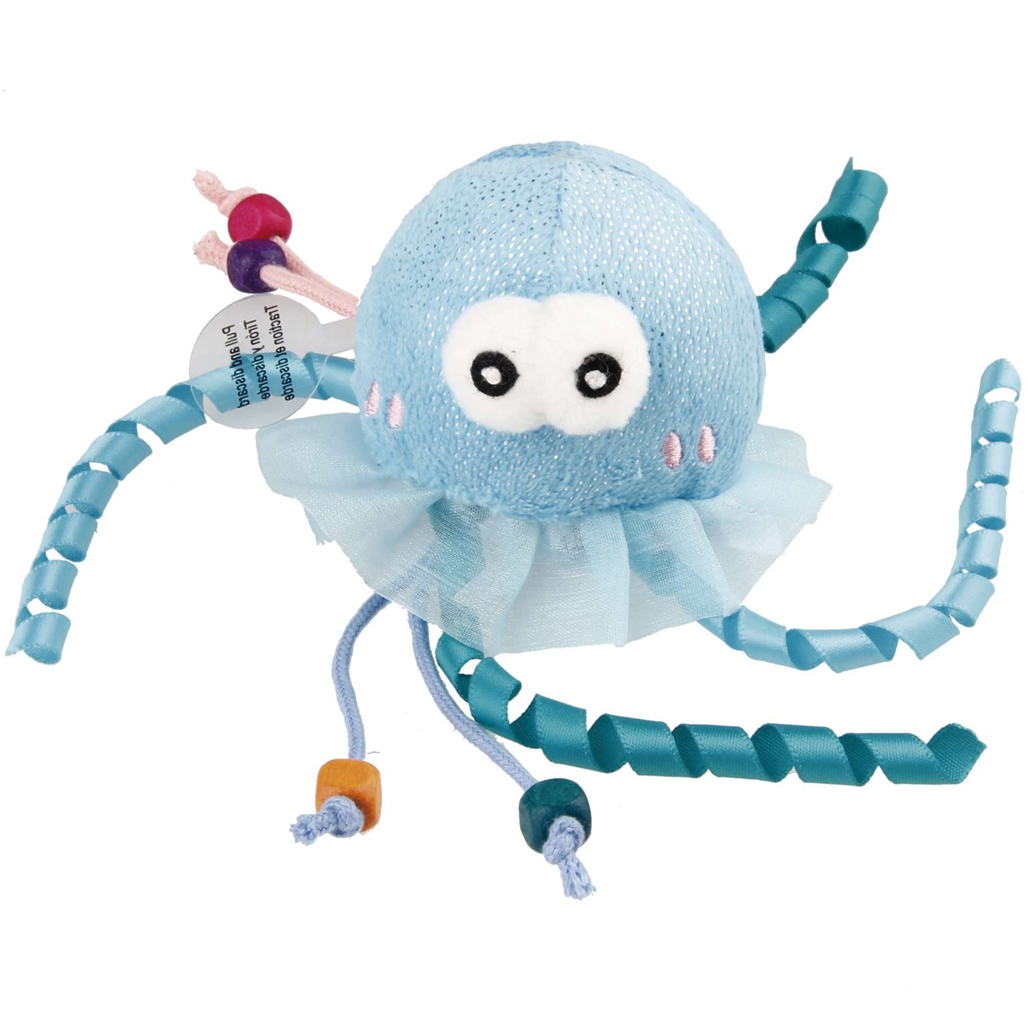 Medusa Shining Friendz con hierba gatera GiGwi