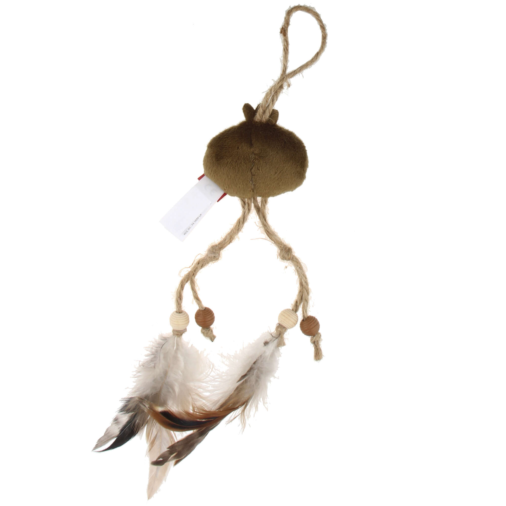 Juguete perezoso eco line - CATCH & SCRATCH con silvervine GiGwi