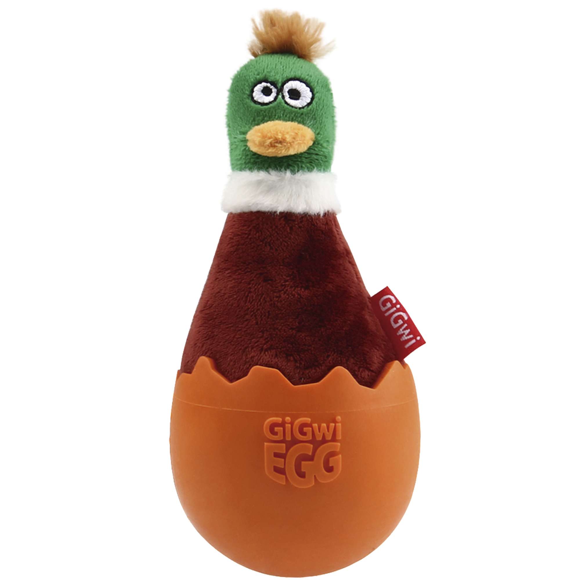 Juguete EGG pato bamboleo - TPR extra resitente GiGwi