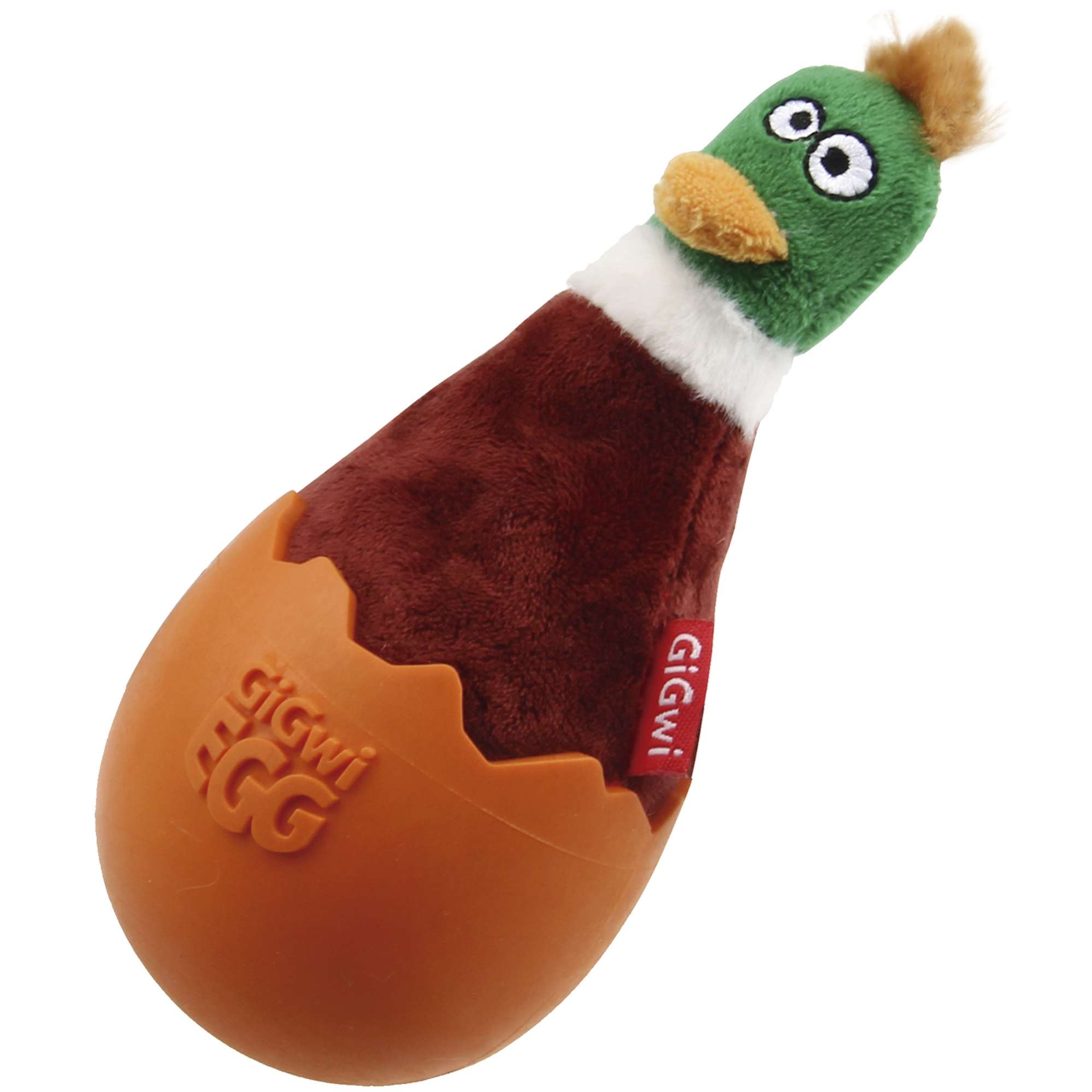 Juguete EGG pato bamboleo - TPR extra resitente GiGwi