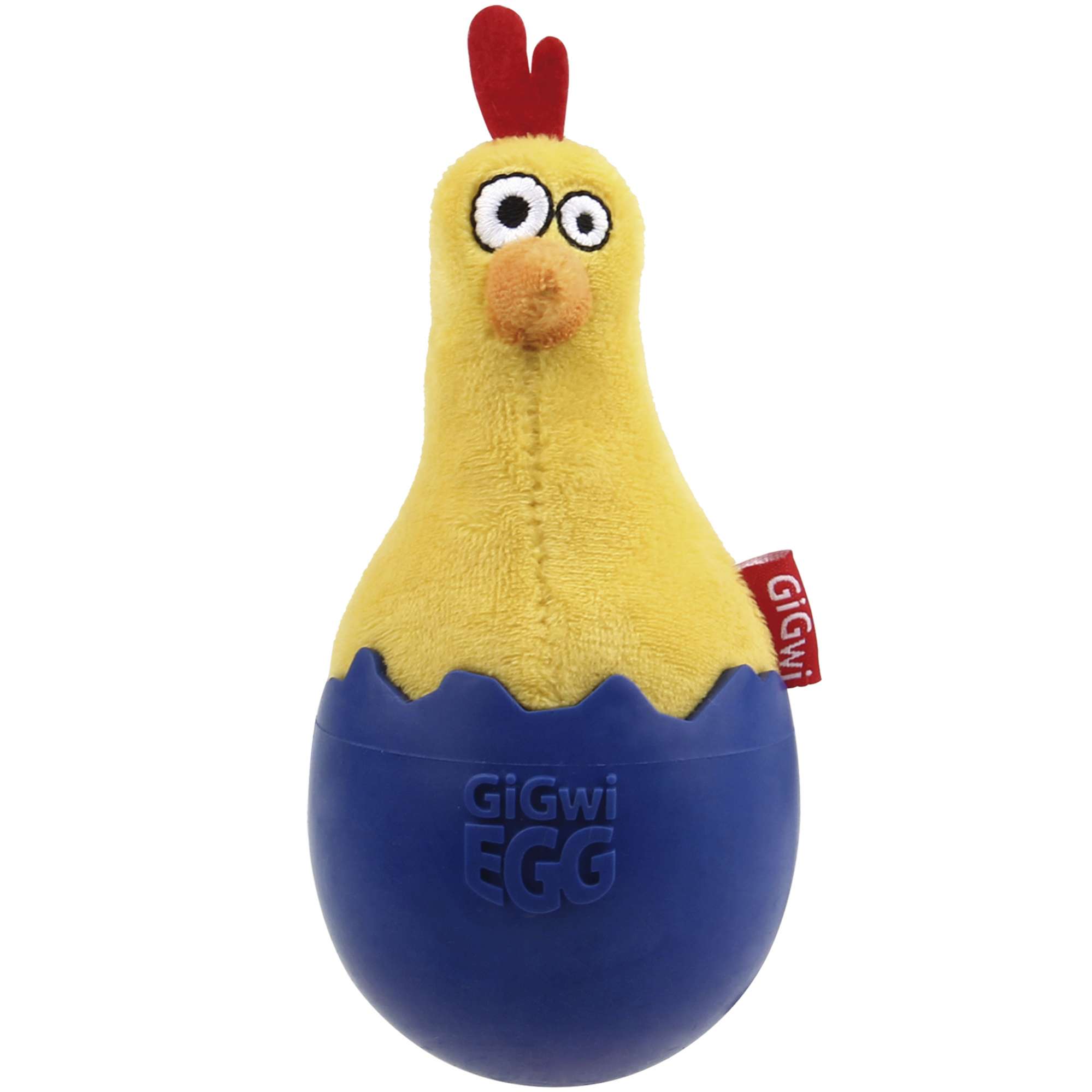 Juguete EGG gallo bamboleo - TPR extra resitente GiGwi