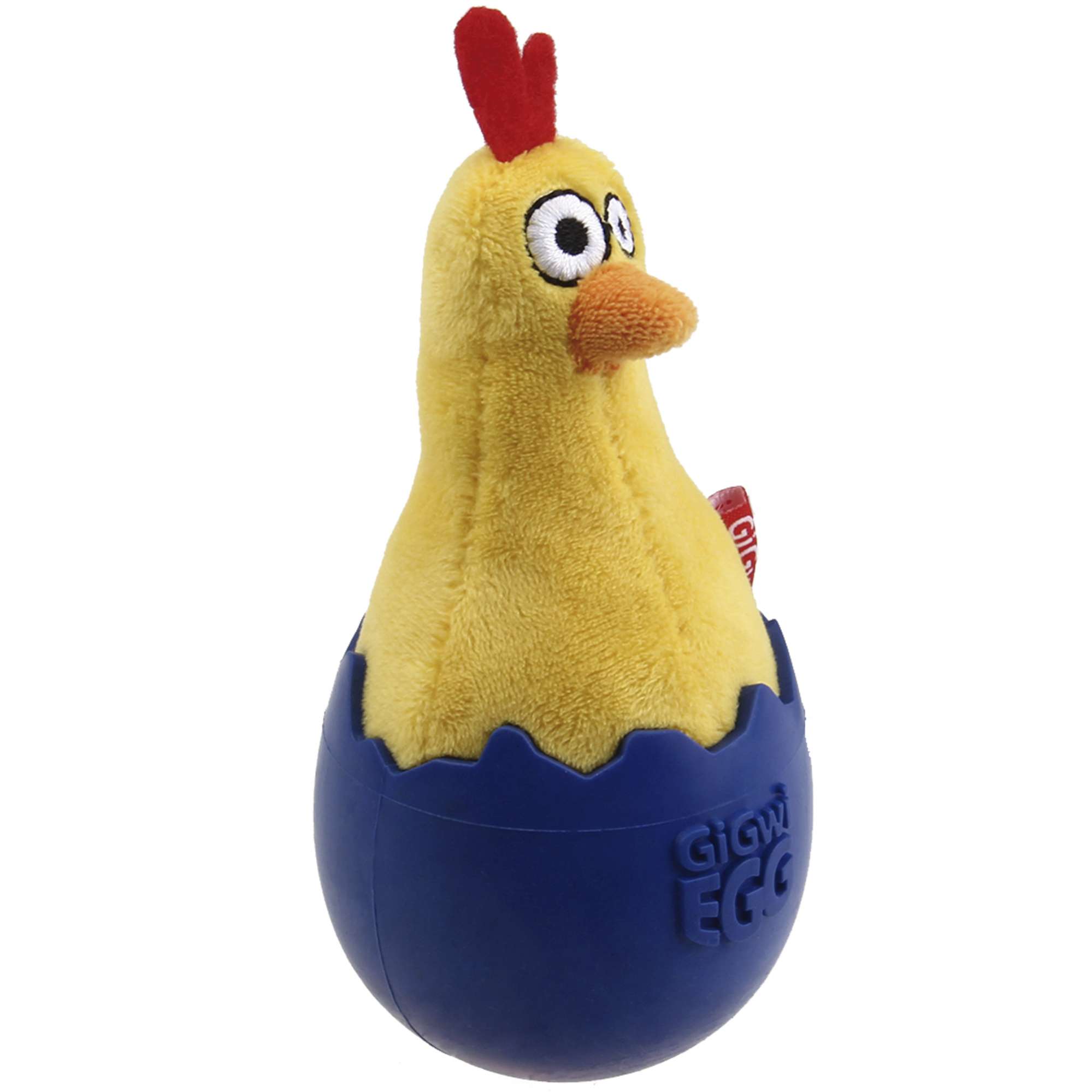 Juguete EGG gallo bamboleo - TPR extra resitente GiGwi