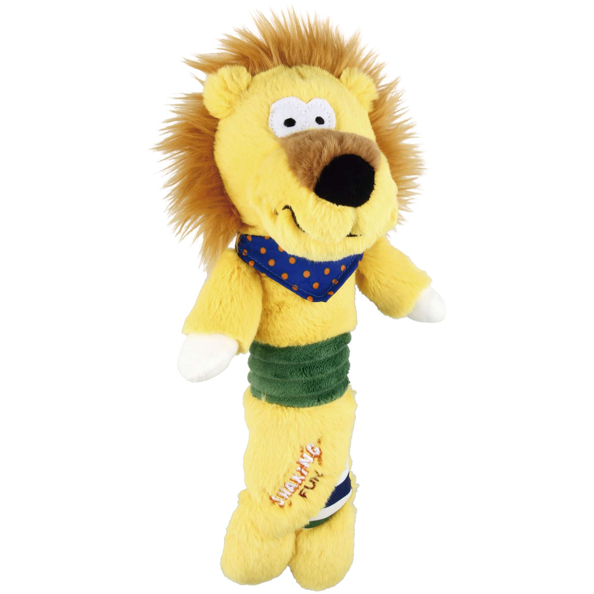 Juguete león de felpa Shaking Fun GiGwi