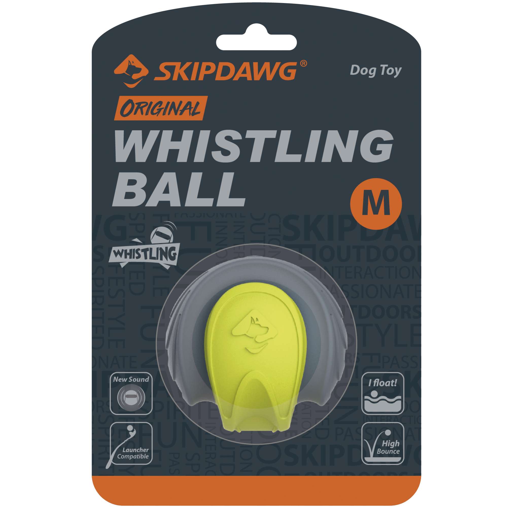 Pelota silbante Skipdawg GiGwi