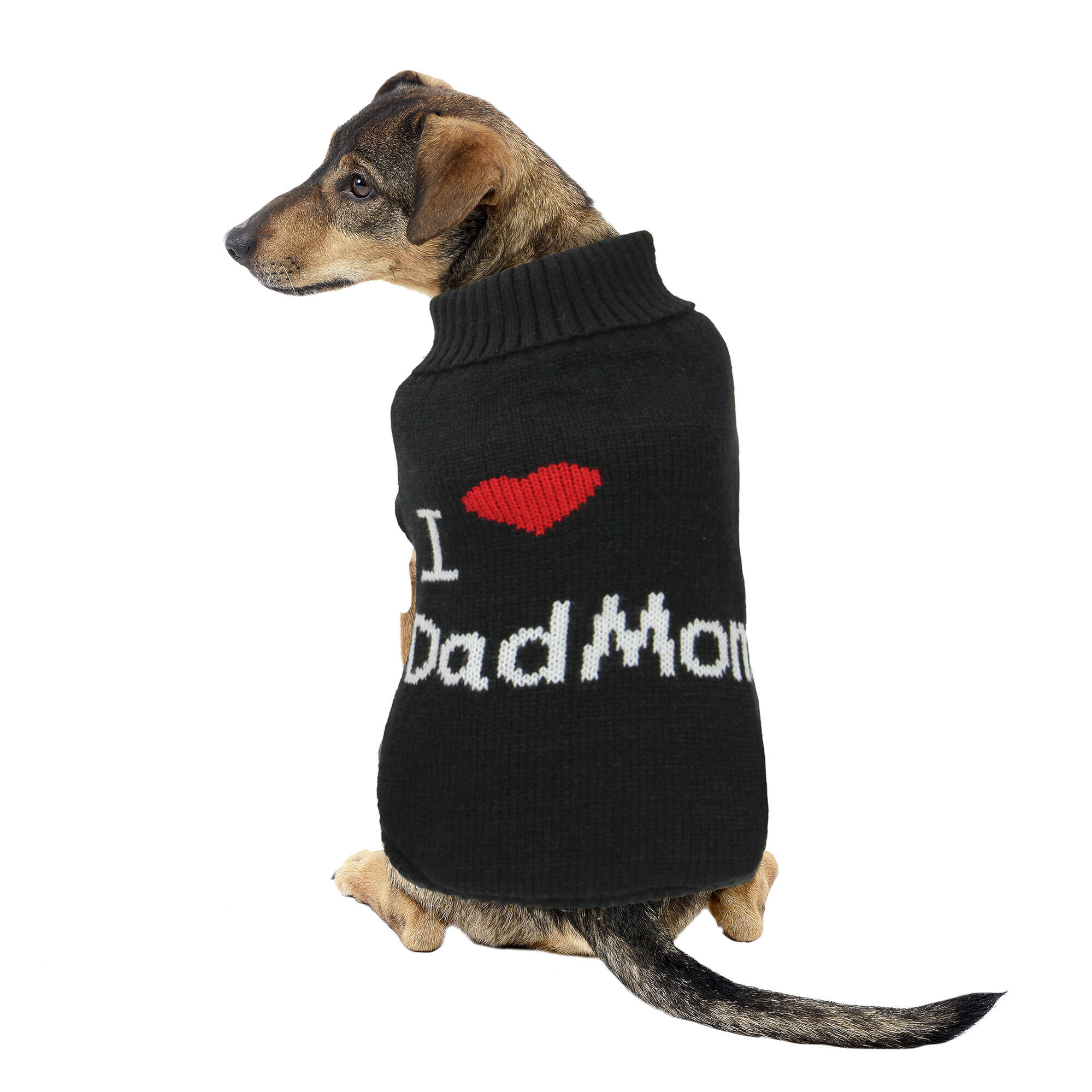 Jersey 'I ❤️ DadMom' negro de ALPHA DOG