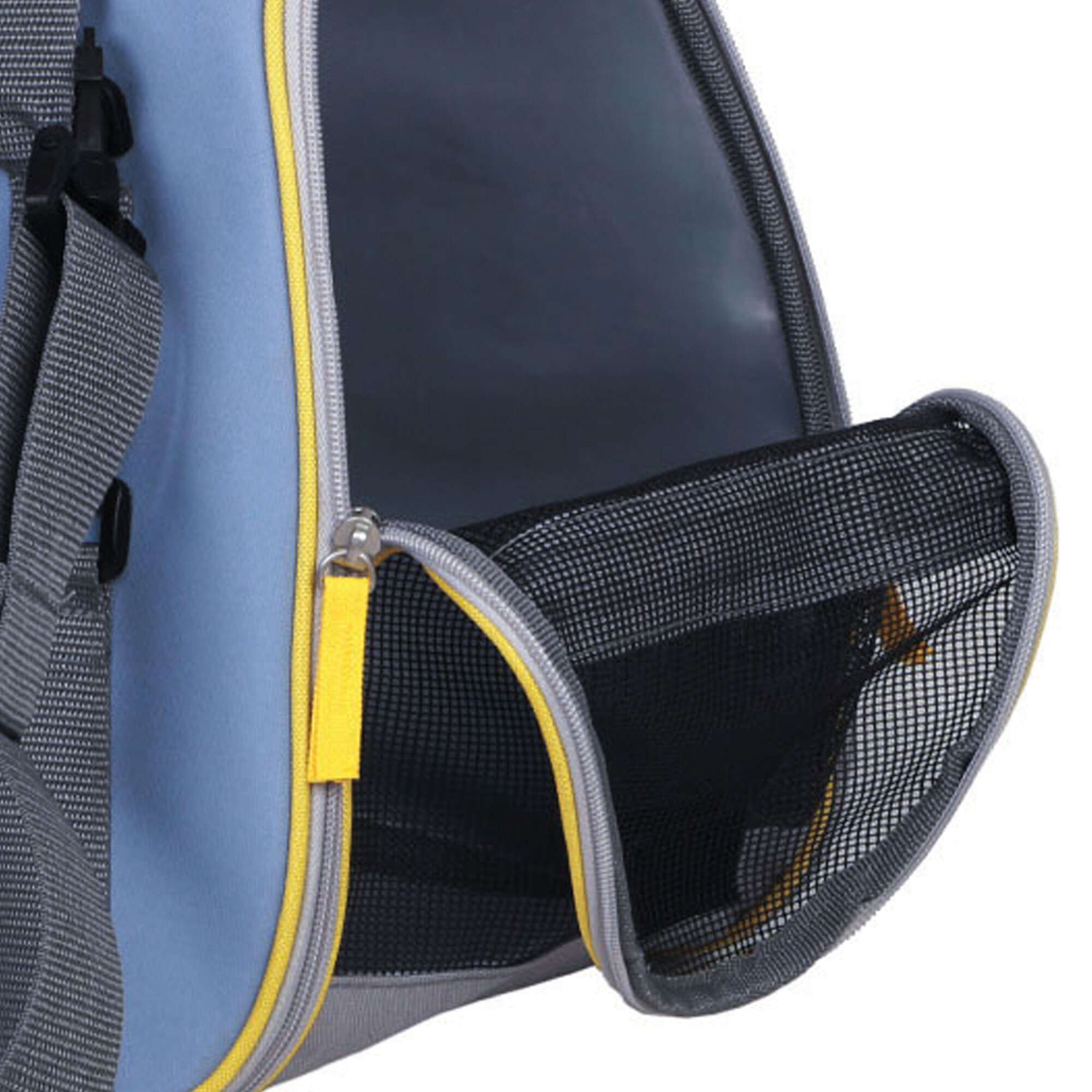 Bolso trasportín ALOR celeste ZU&LU