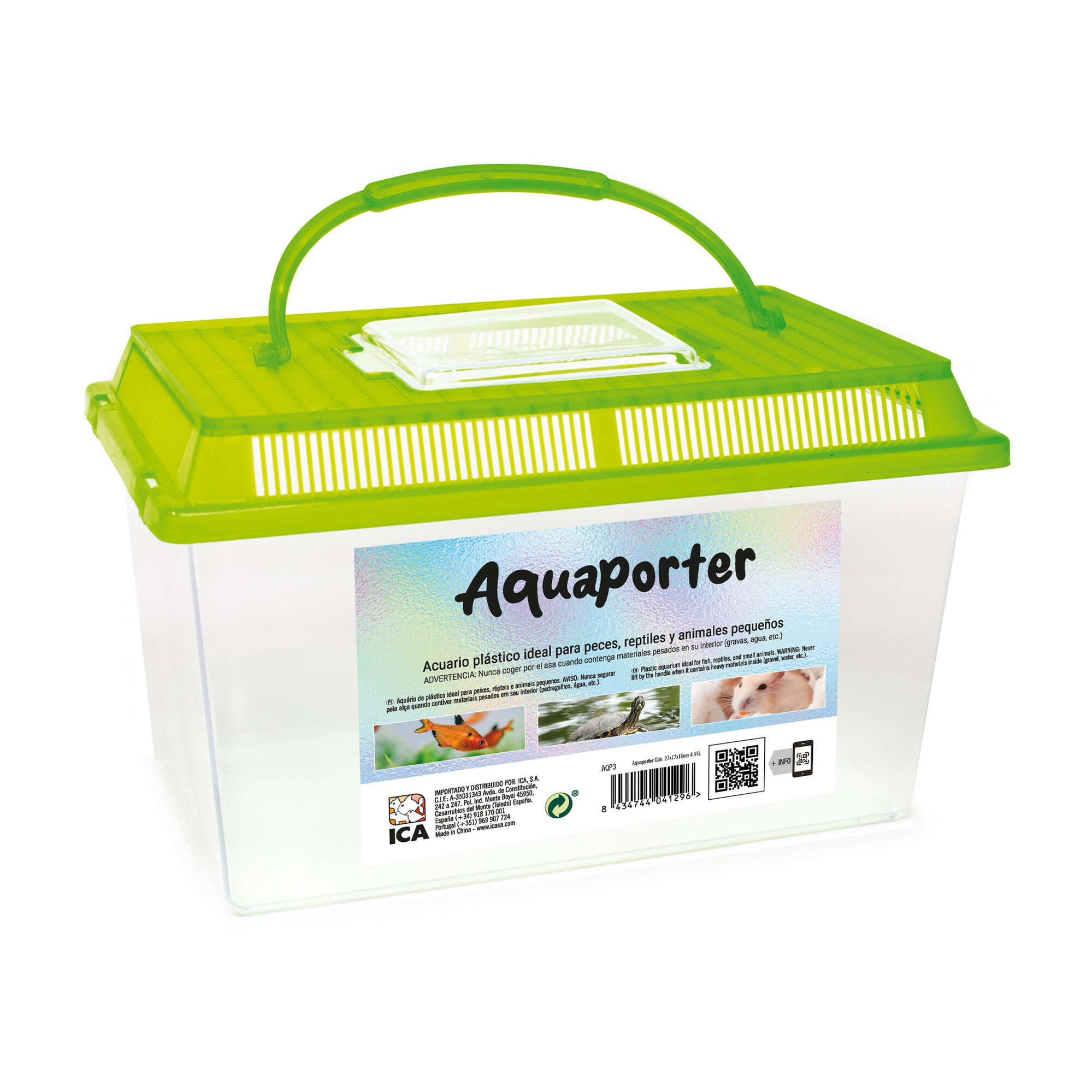 Acuario plástico AQUAPORTER