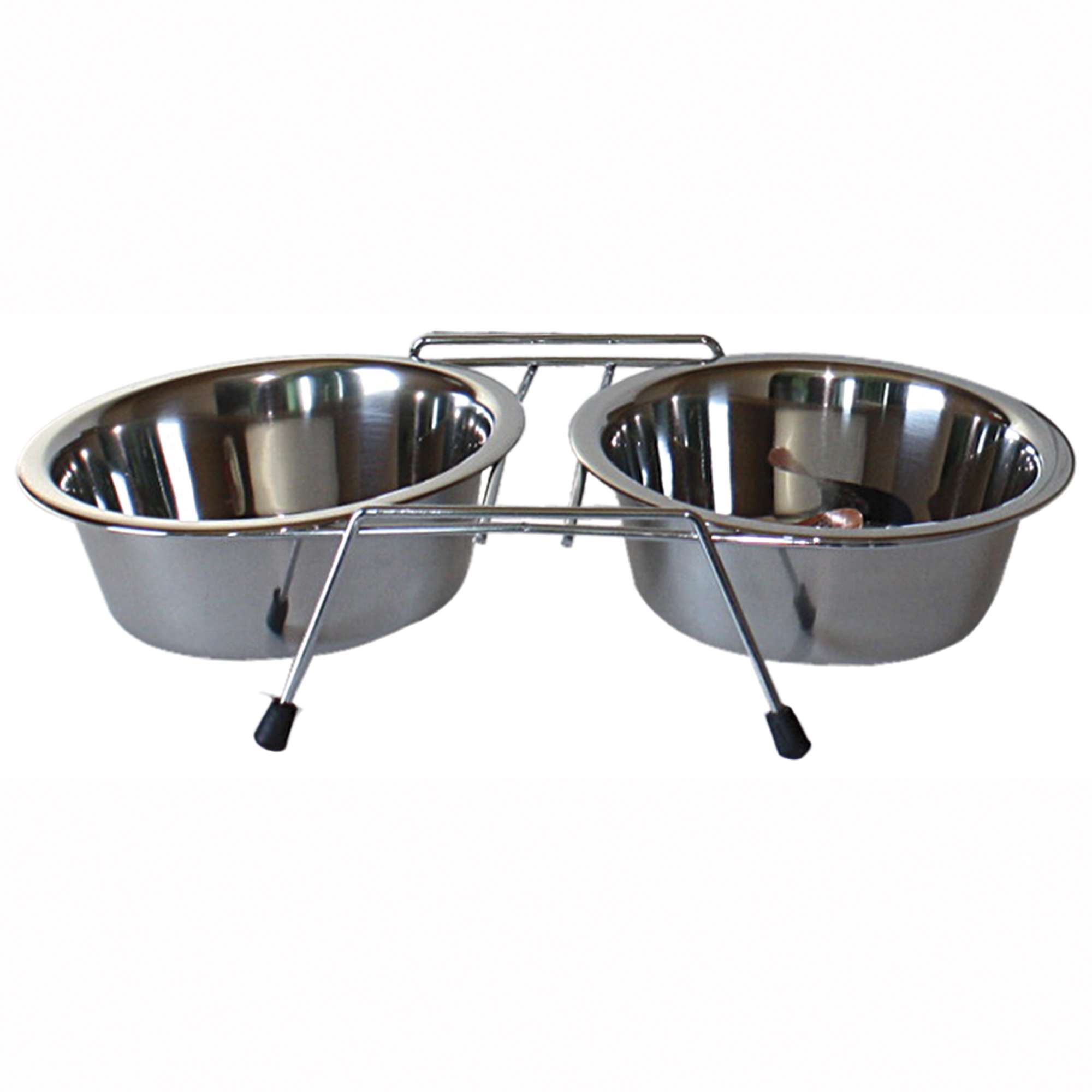 Comedero doble de acero inoxidable standard XT-DOG