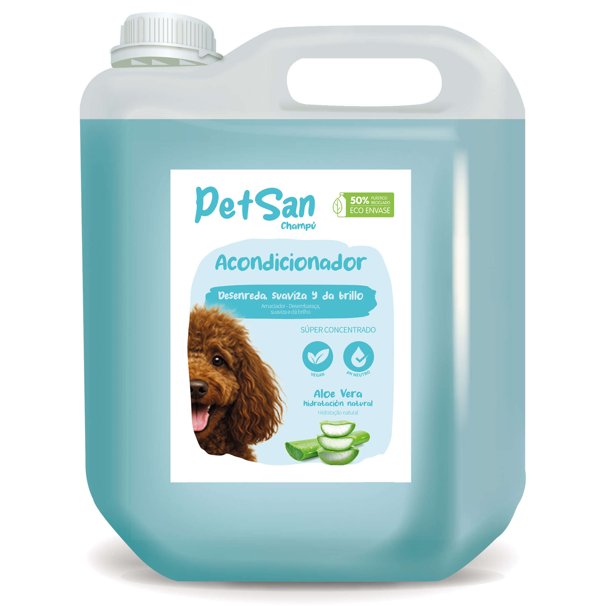 Champú acondicionador Aloe Vera para perros PetSan