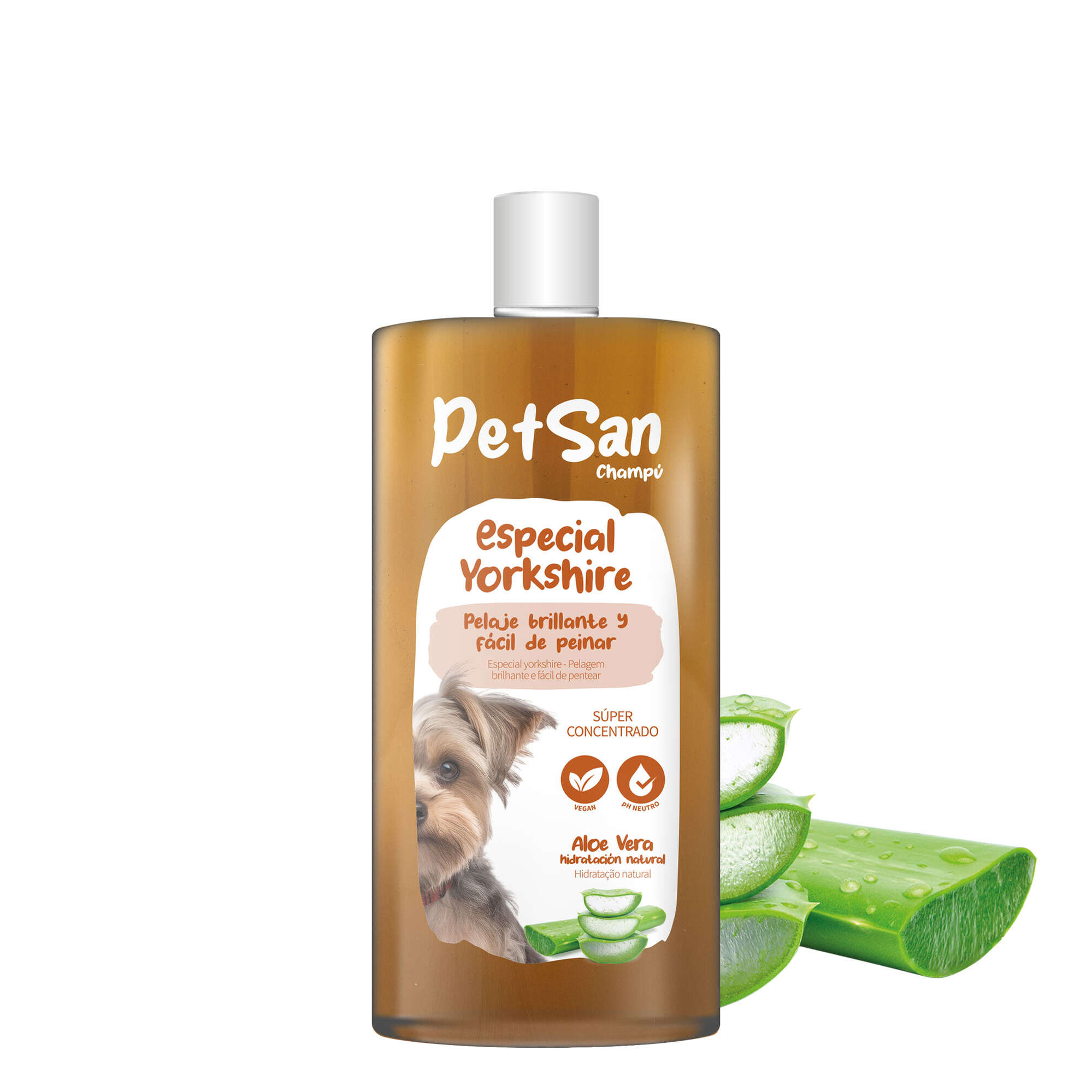 Champú para Yorkshire con Aloe Vera PetSan