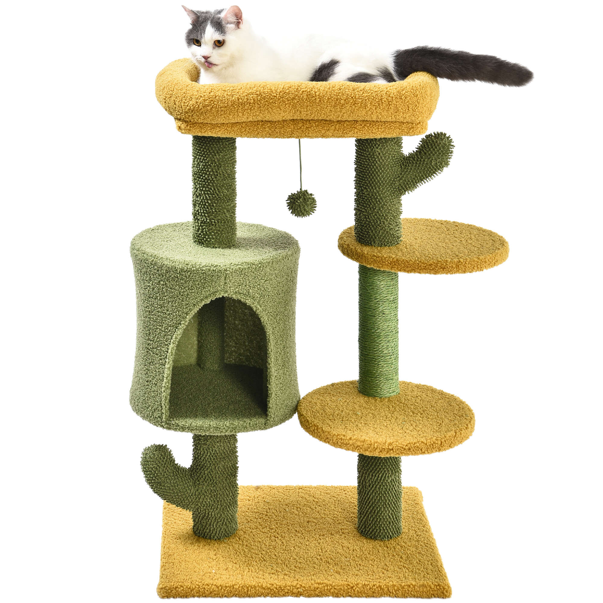 Rascador Cactus con caseta My Garden Premier CAT