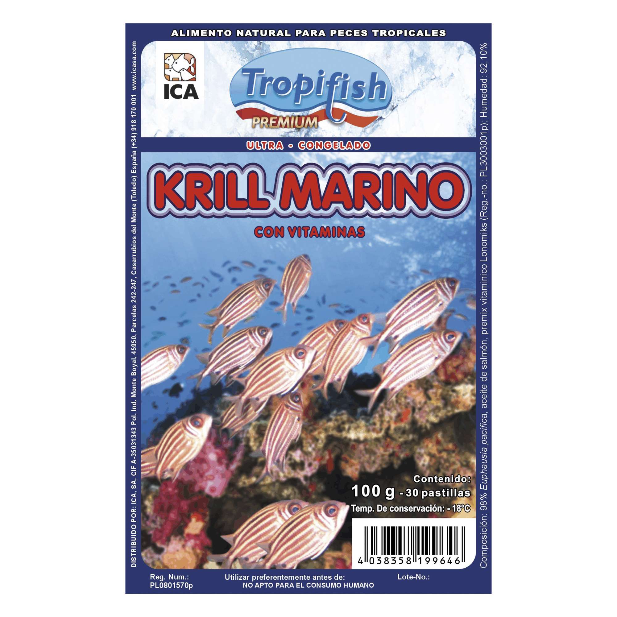 Krill marino de Tropifish PREMIUM