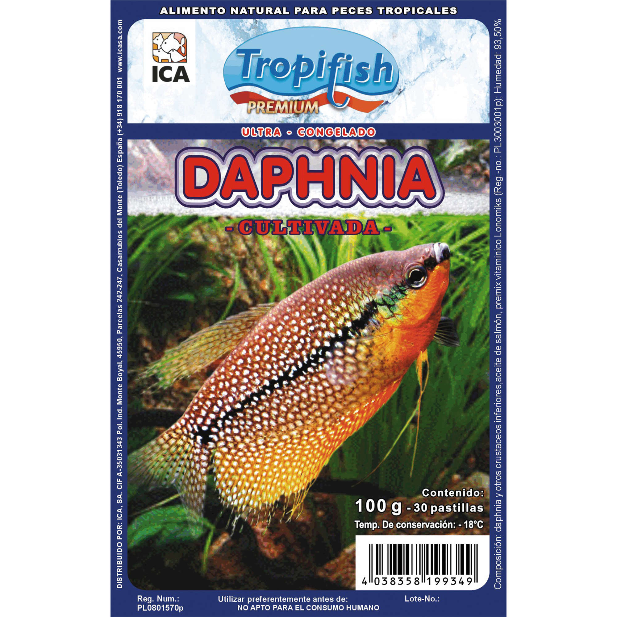 Daphnia de Tropifish PREMIUM