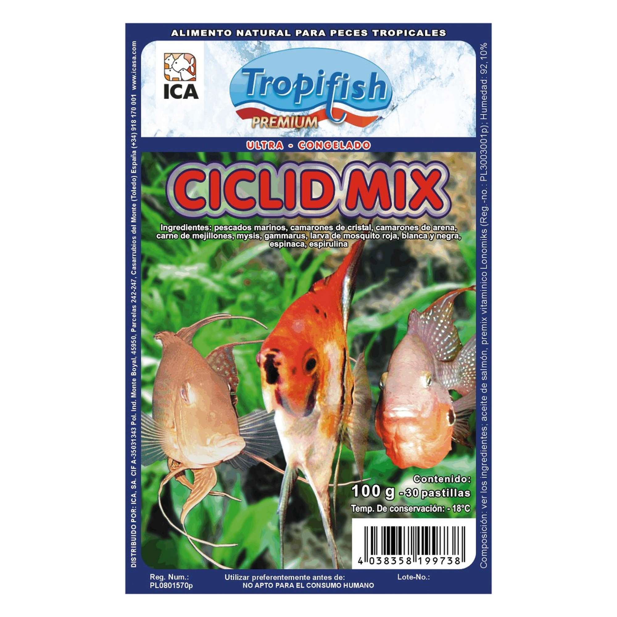 Cichlid mix de Tropifish PREMIUM