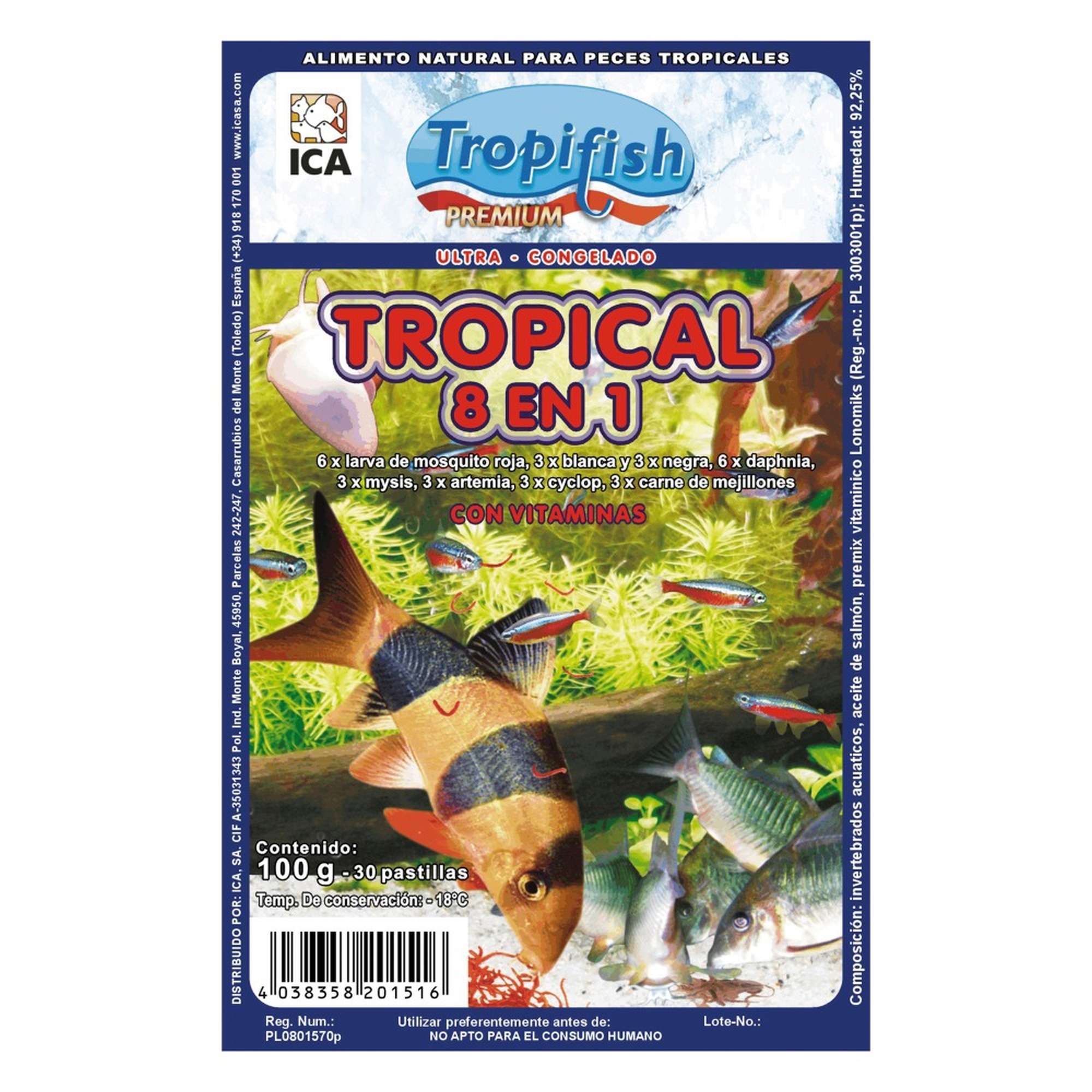 Tropical 8 en 1 de Tropifish PREMIUM