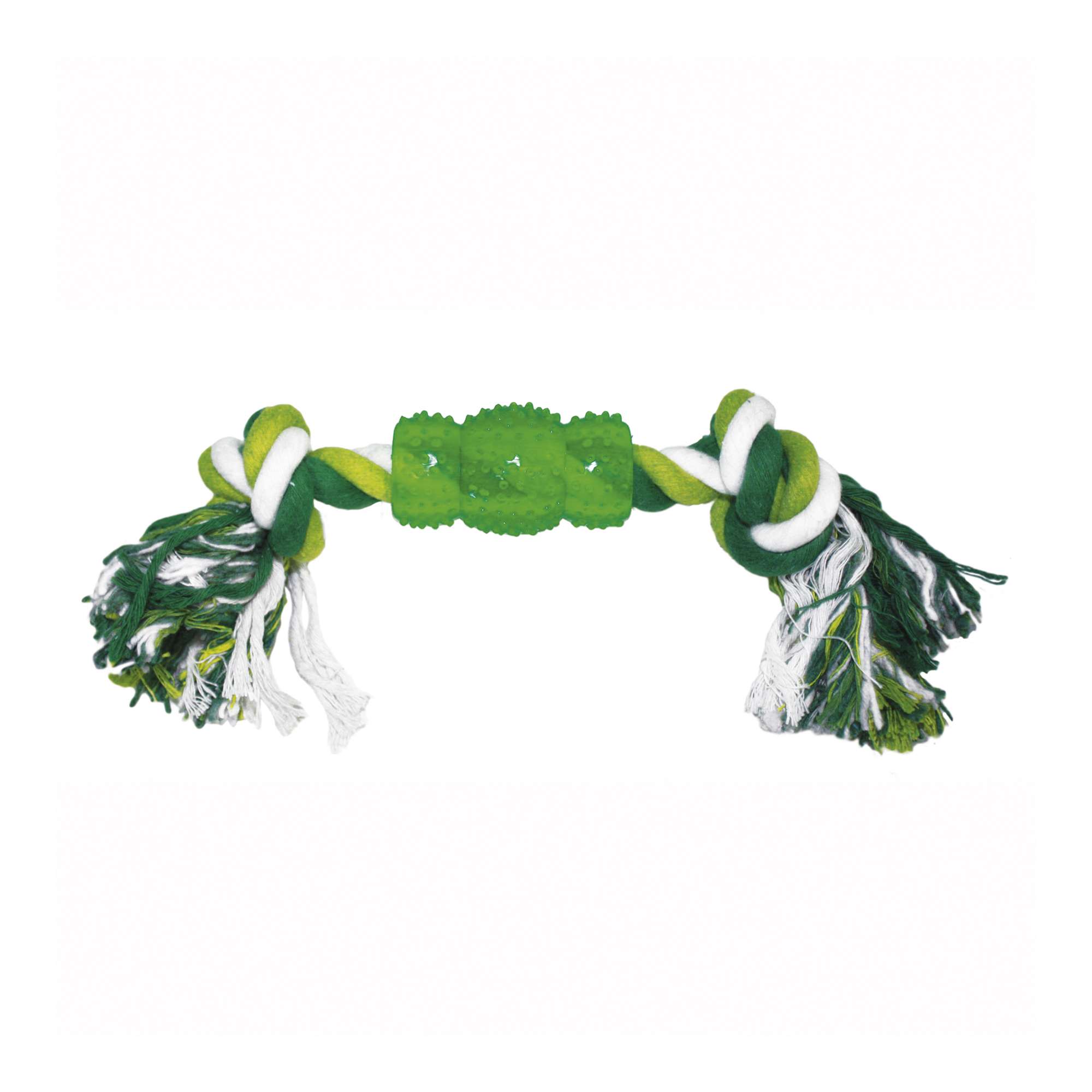 Cuerda dental con aroma a menta y mango rugoso