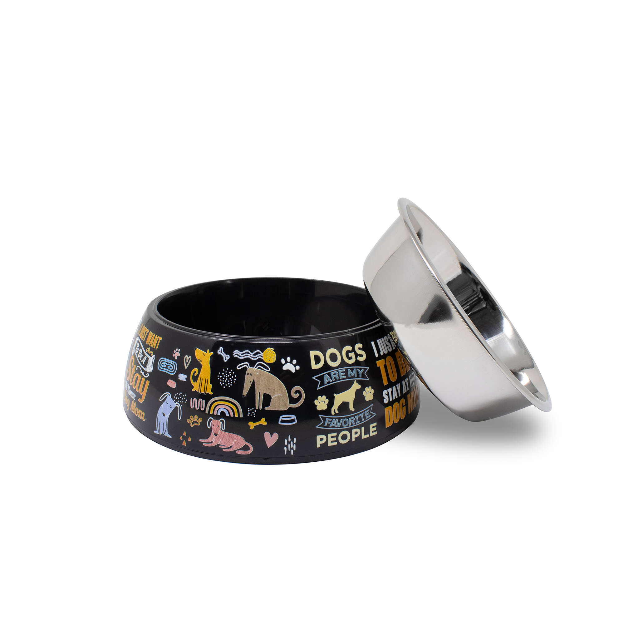 Comedero de acero Urban Print Premier DOG