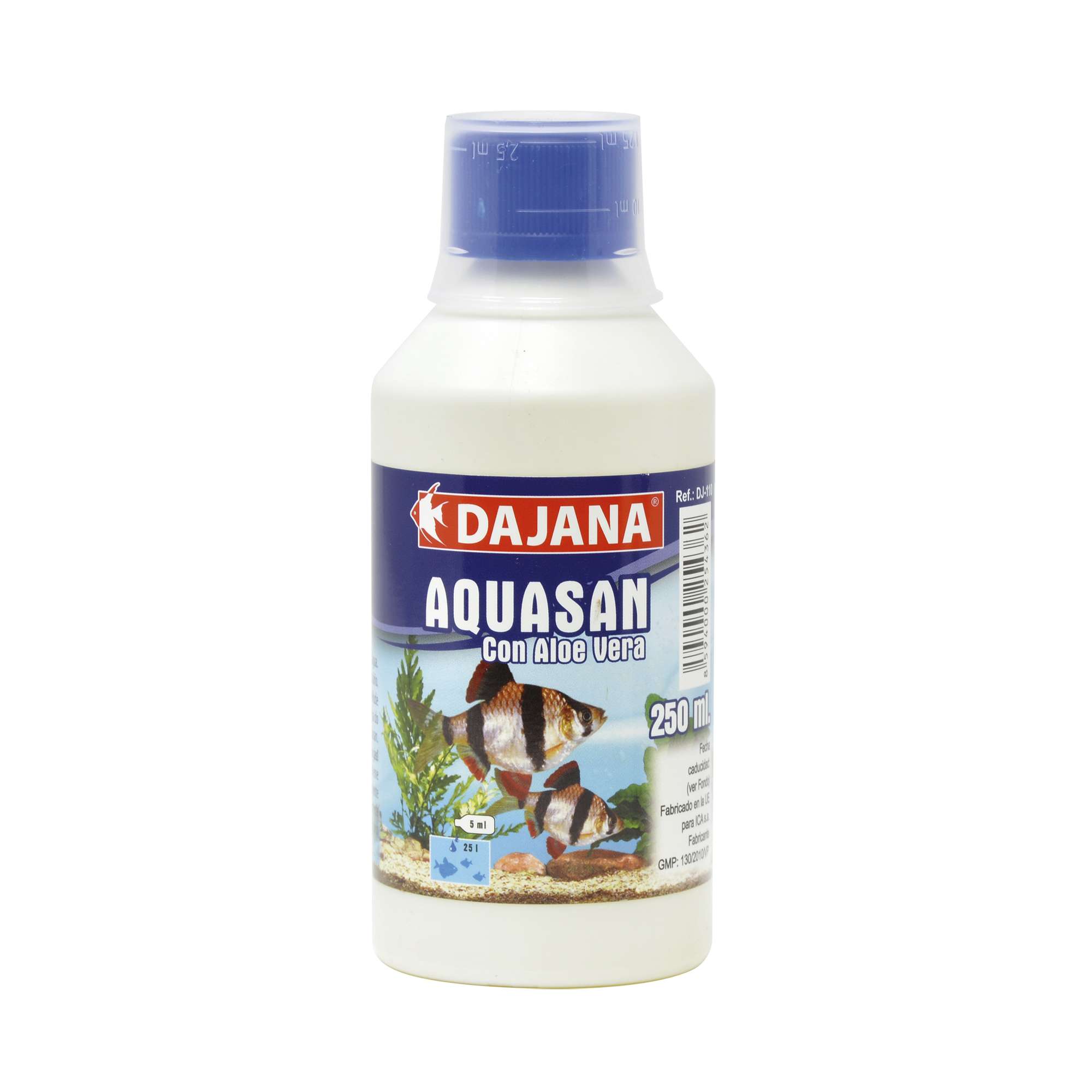 Anticloro y cloramina con aloe vera: AQUASAN de DAJANA