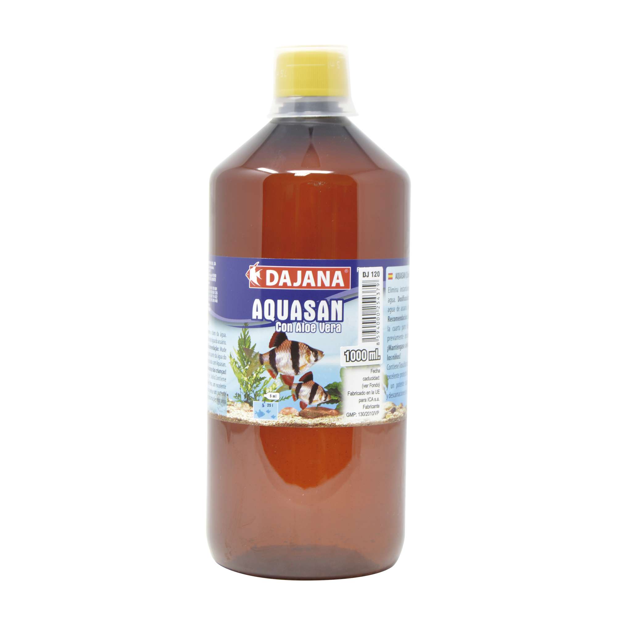 Anticloro y cloramina con aloe vera: AQUASAN de DAJANA
