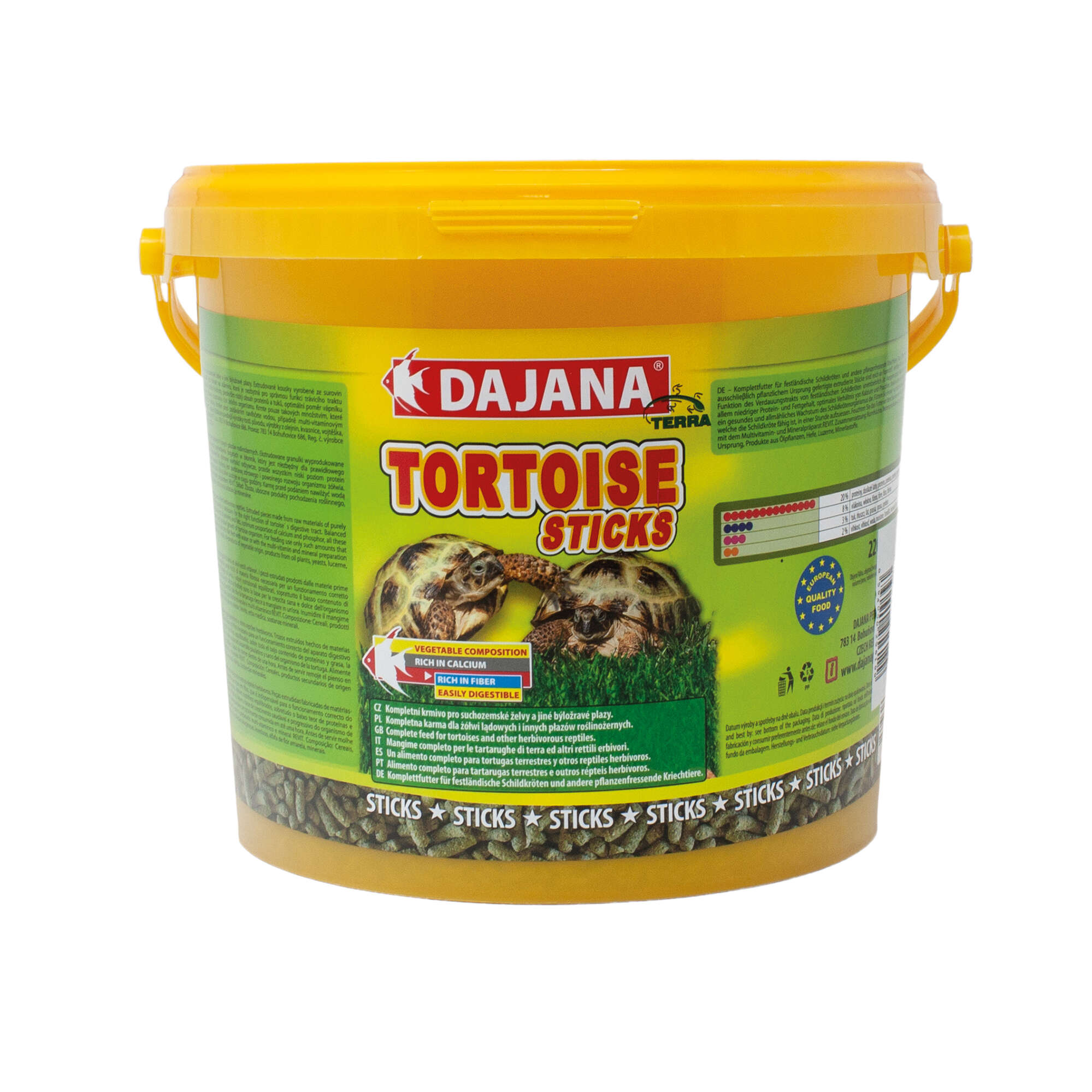 Alimento TORTOISE STICKS de DAJANA
