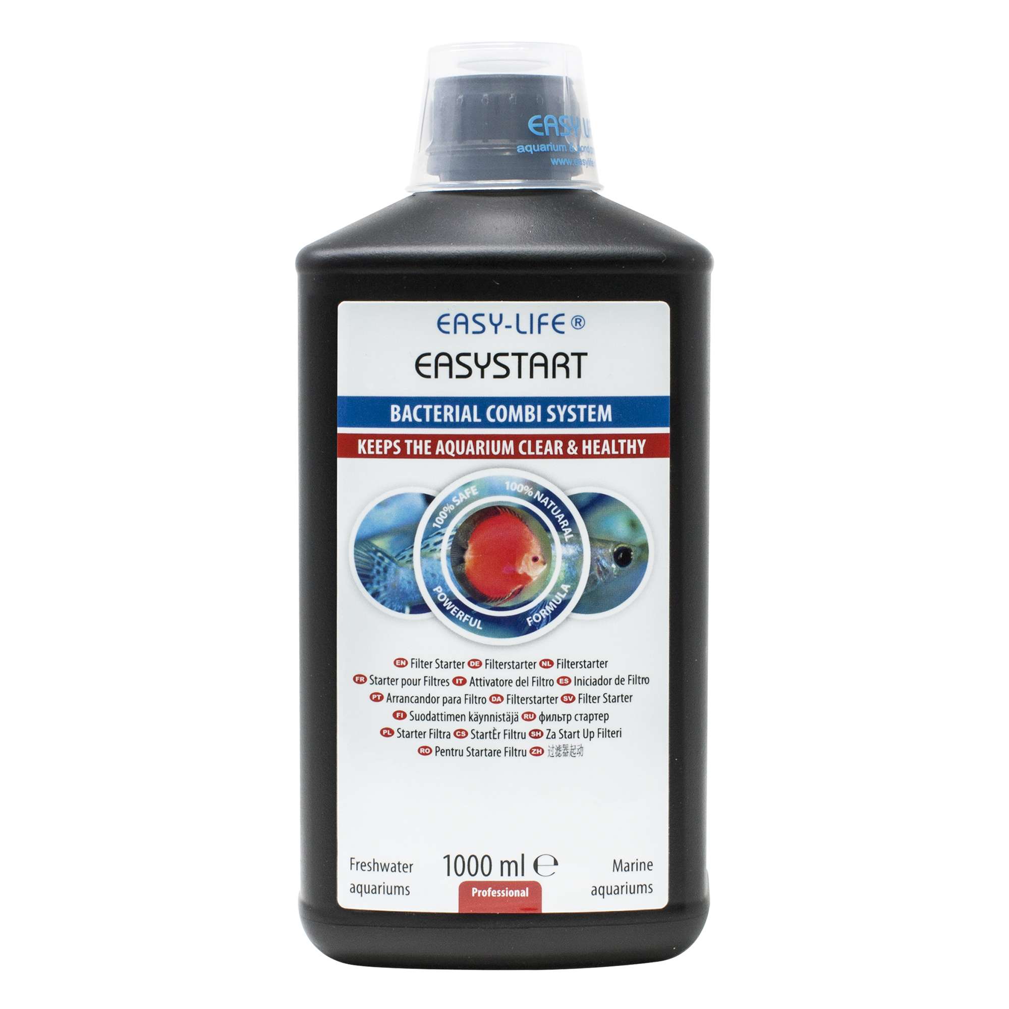 Concentrado de bacterias nitrificantes para acelerar el ciclado: EASYSTART de EASY-LIFE
