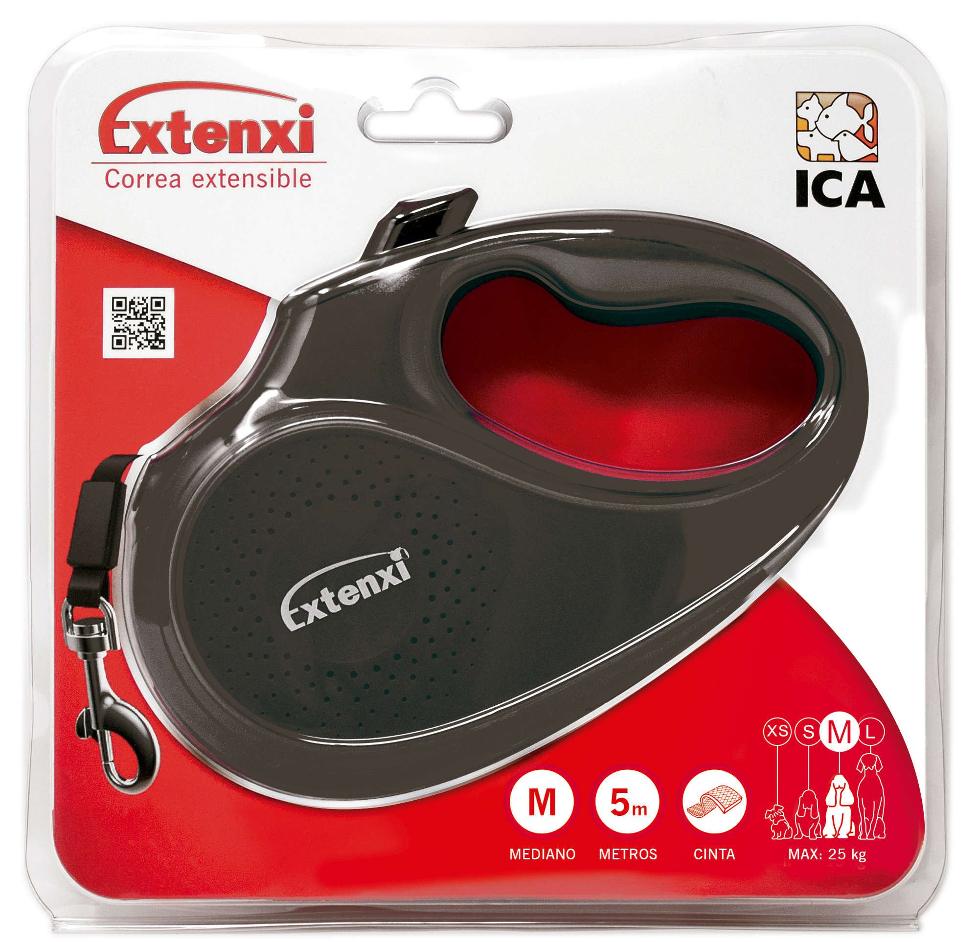 Correa extensible negra EXTENXI