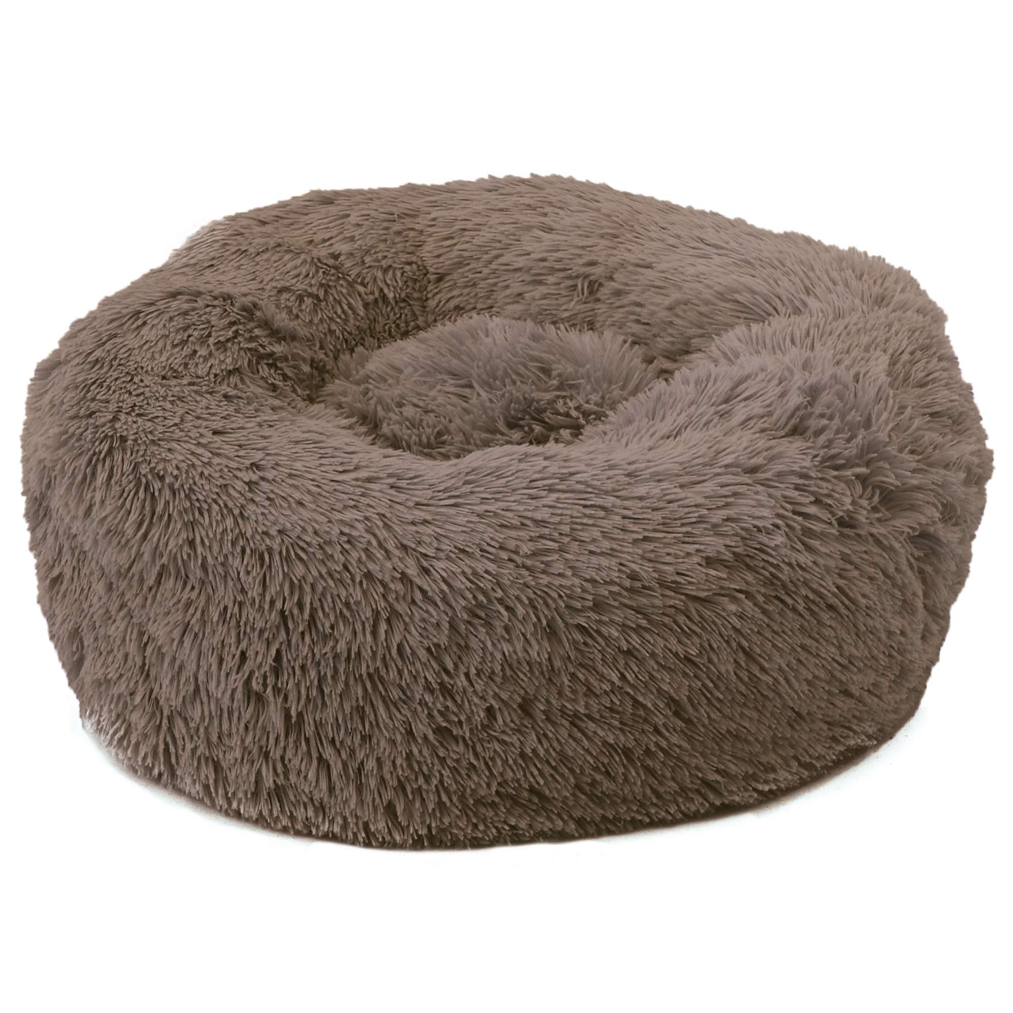 Cuna Fur redonda marrón Dream