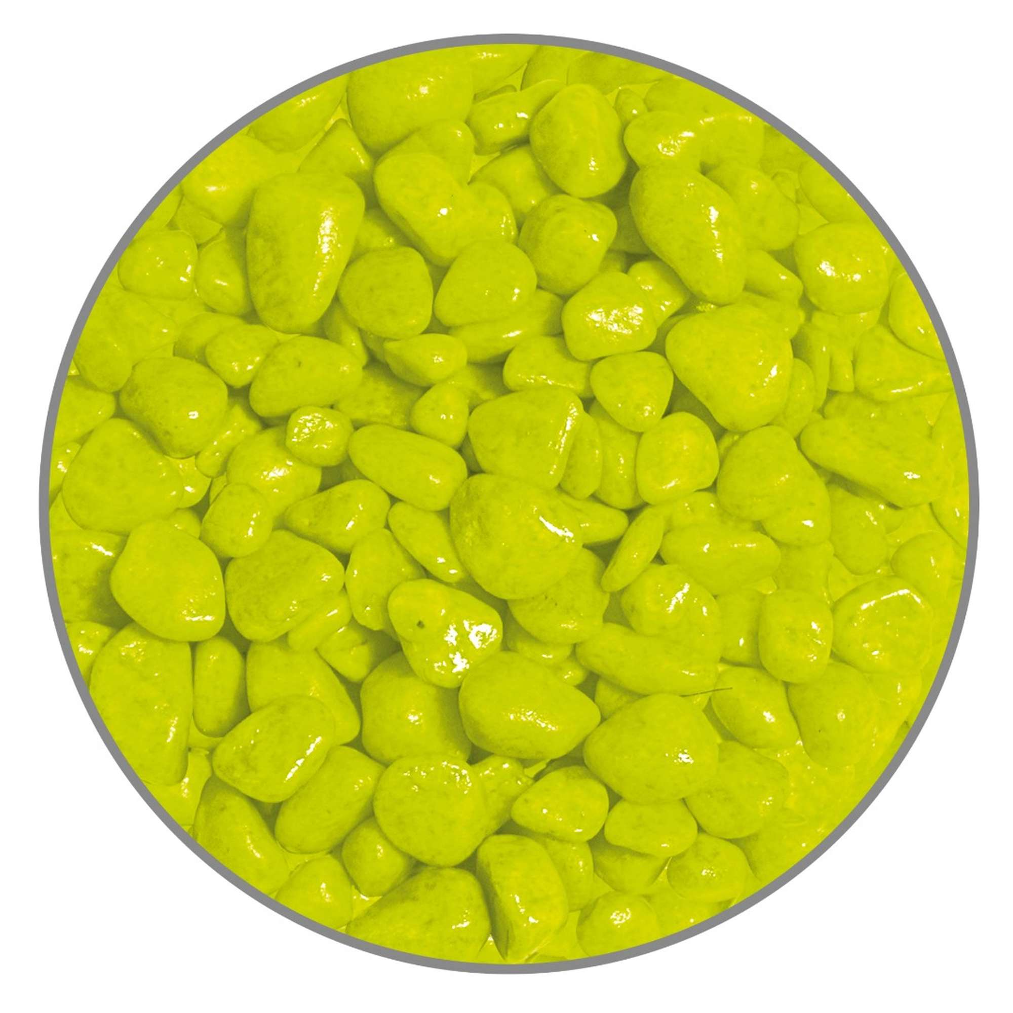 Grava amarilla PREMIUM NEÓN (7 mm)