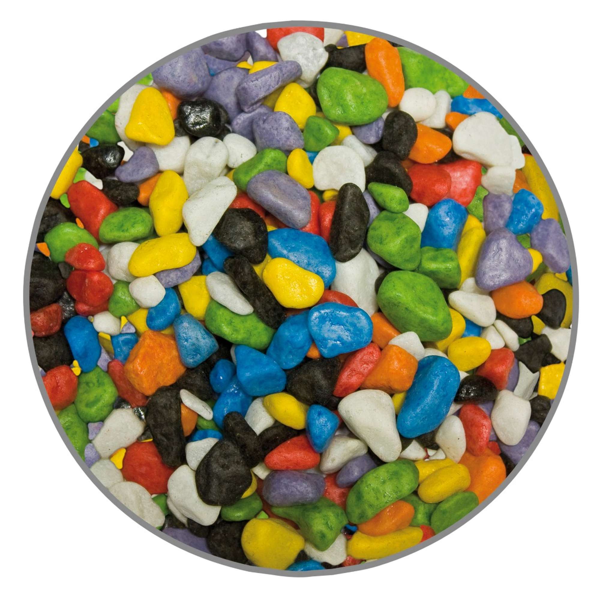 Grava multicolor COLORES CLÁSICOS (7 mm)