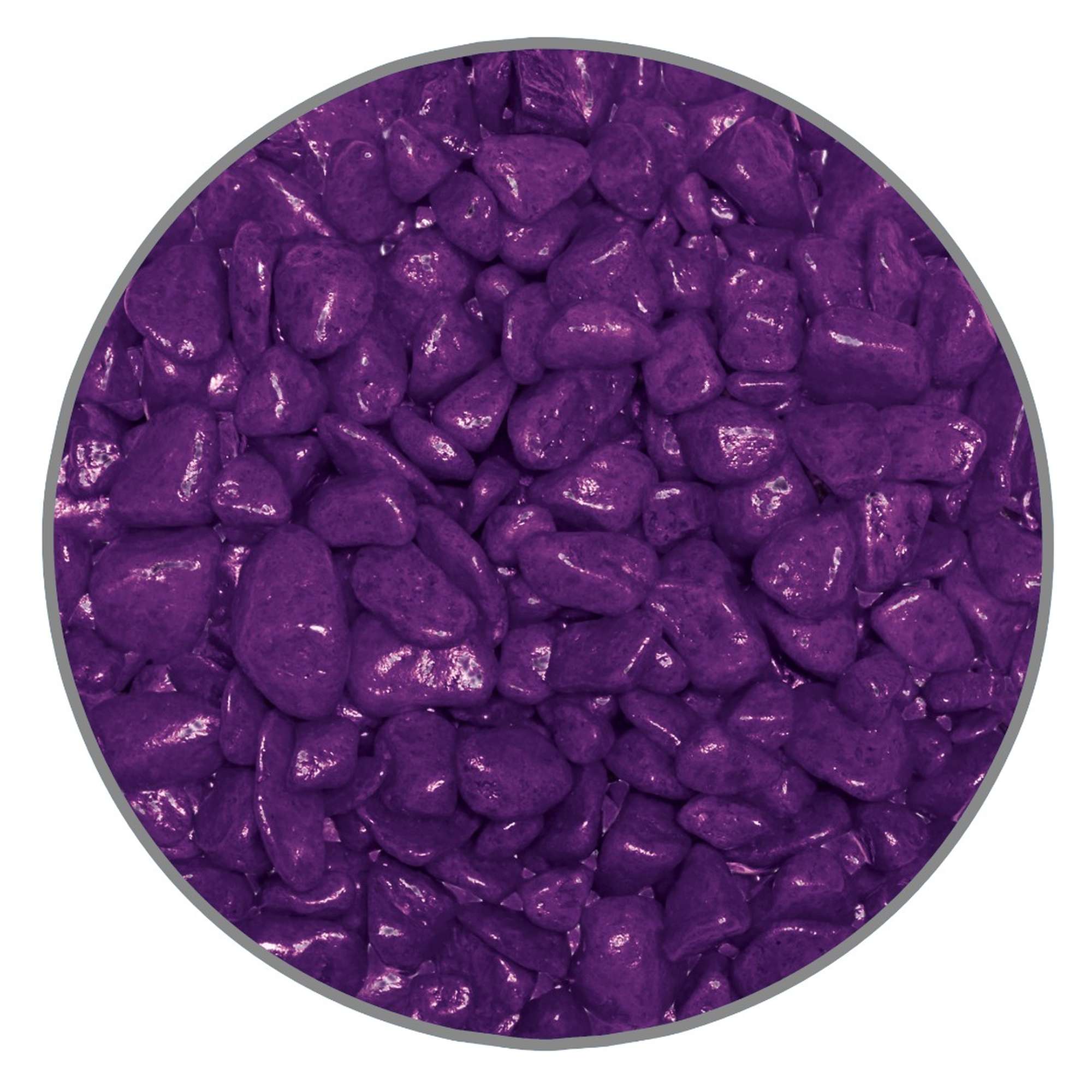 Grava violeta PREMIUM BRILLANTE (7 mm)