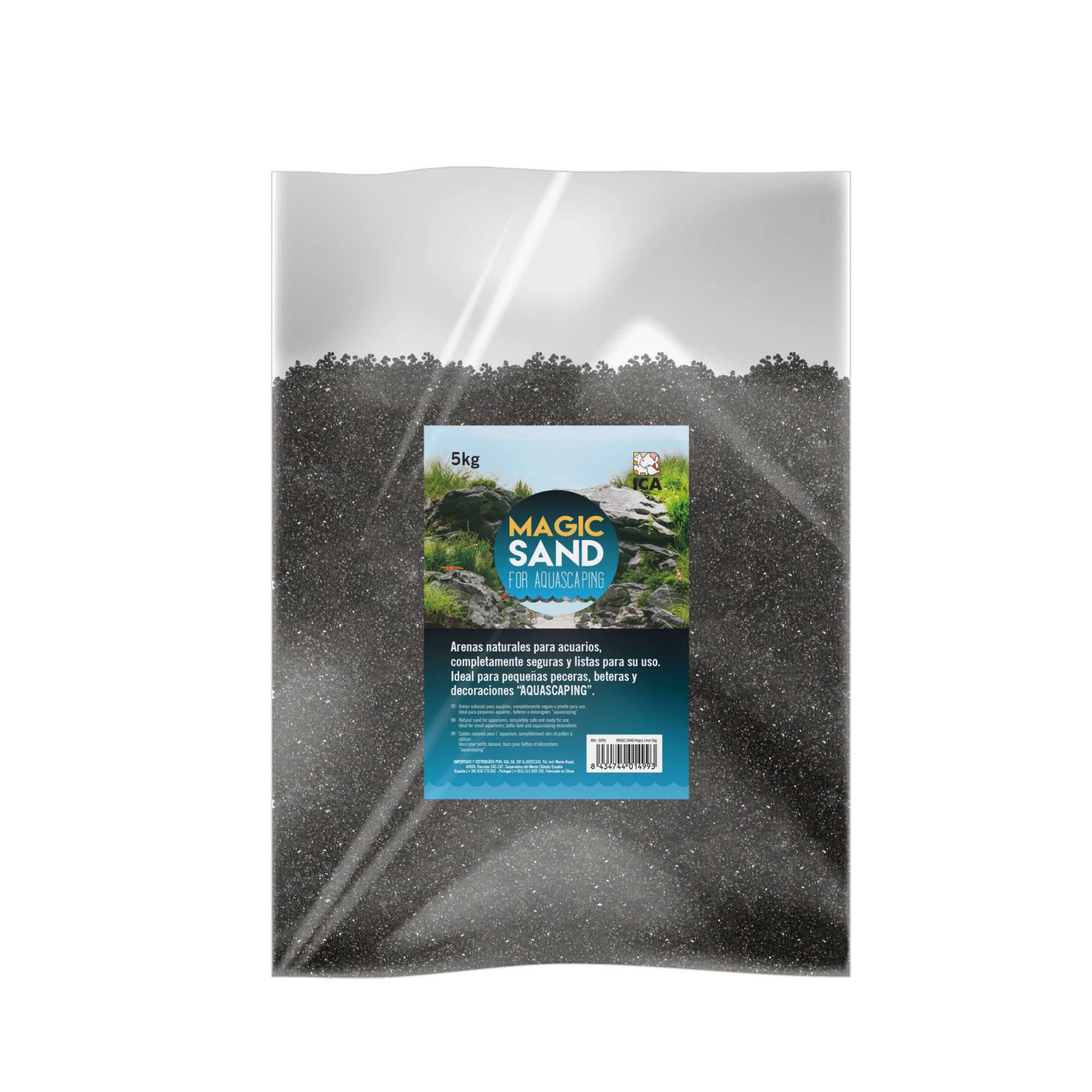 Arena negra MAGIC SAND (1 mm)