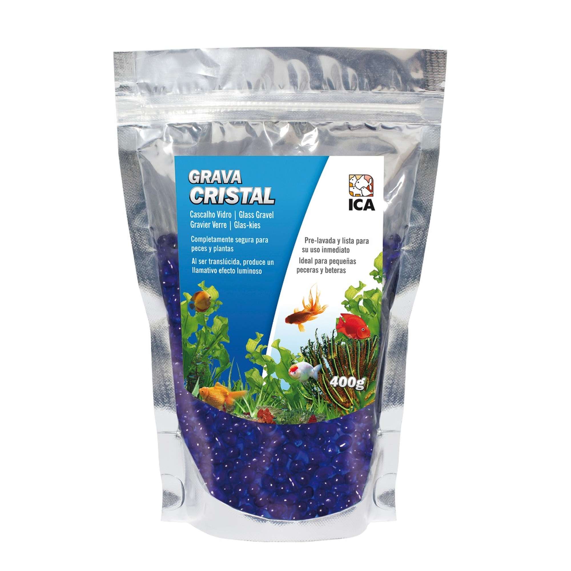 Grava azul de cristal (6 mm)