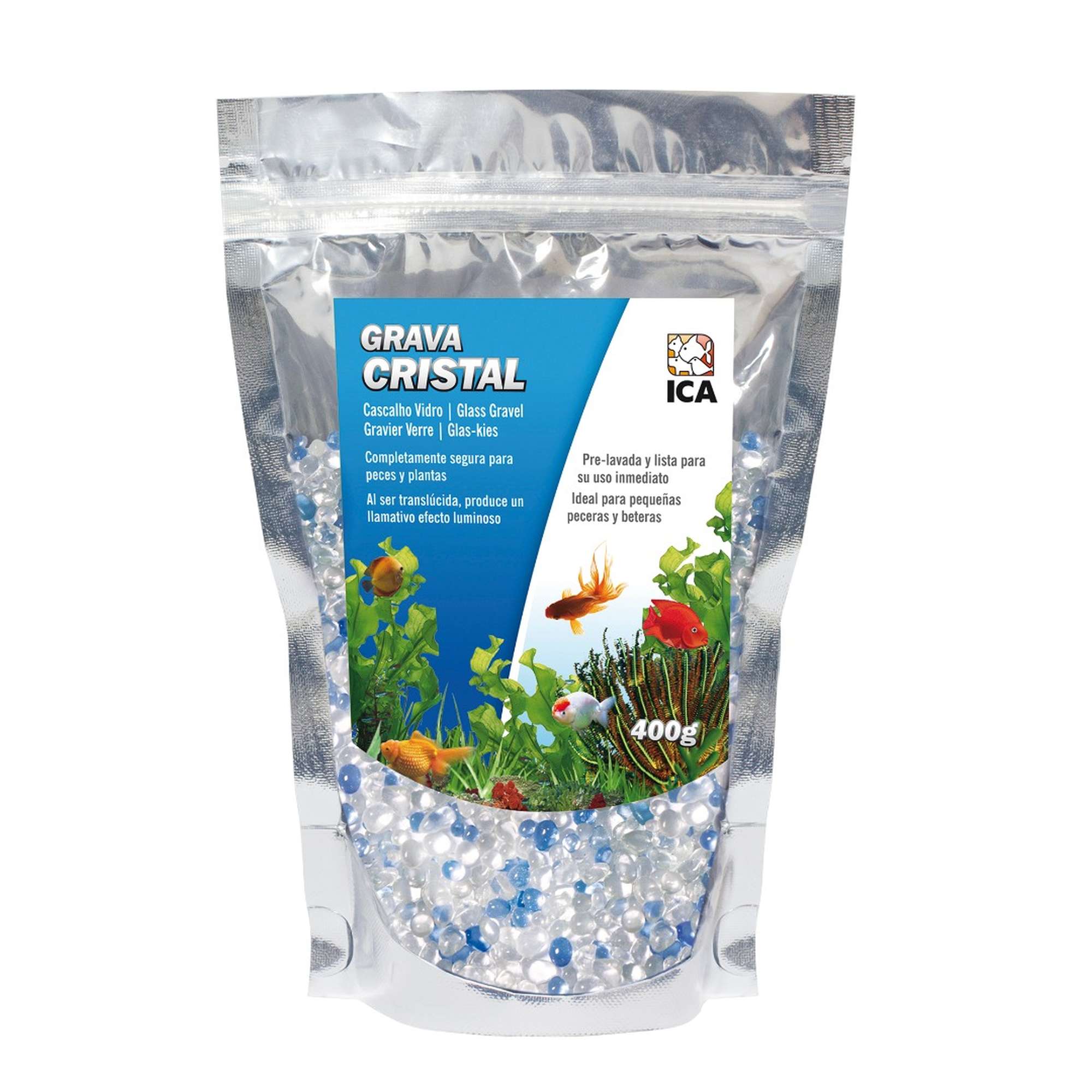 Grava de cristal mix celeste (6 mm)