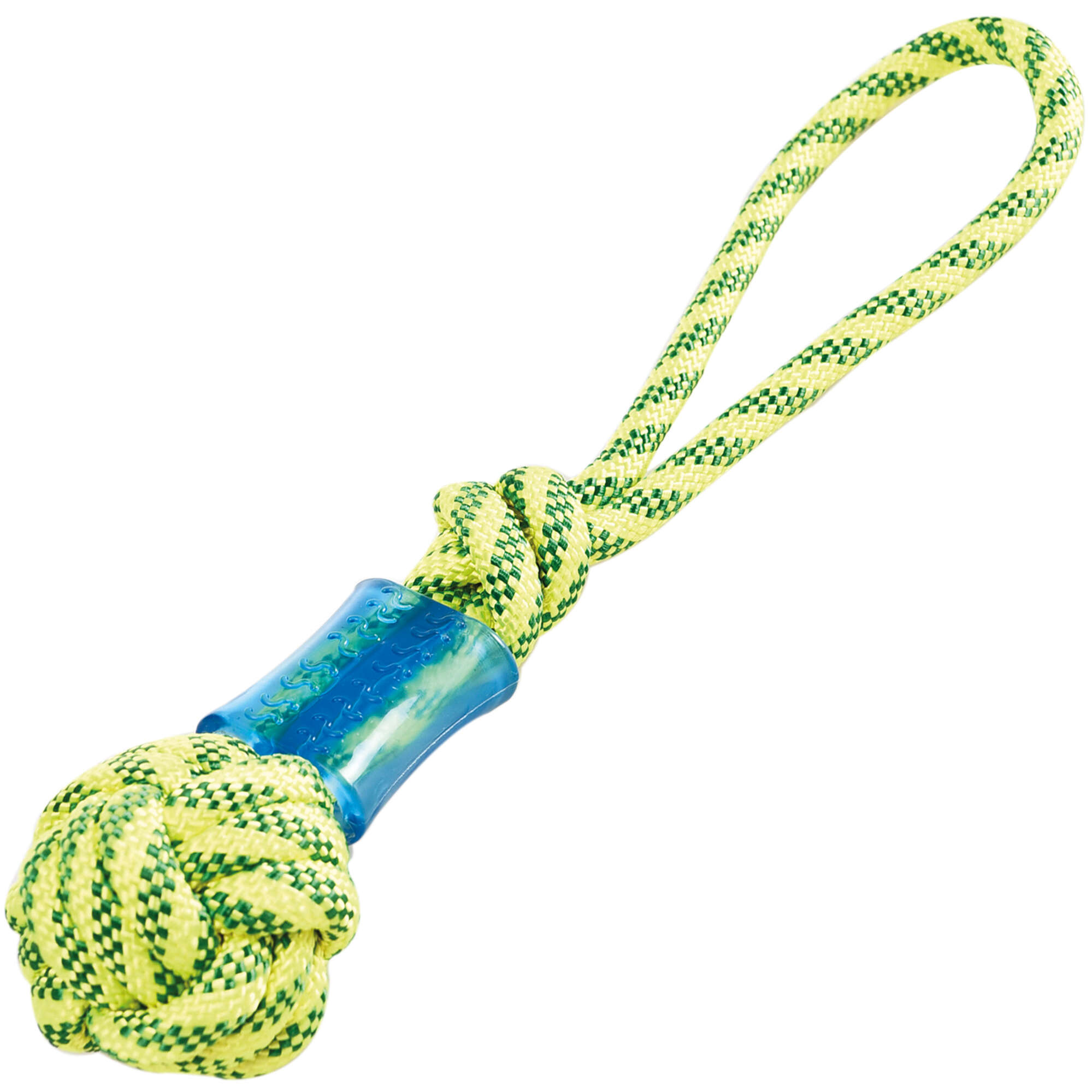 Tirador con pelota y mordedor dental XT-DOG