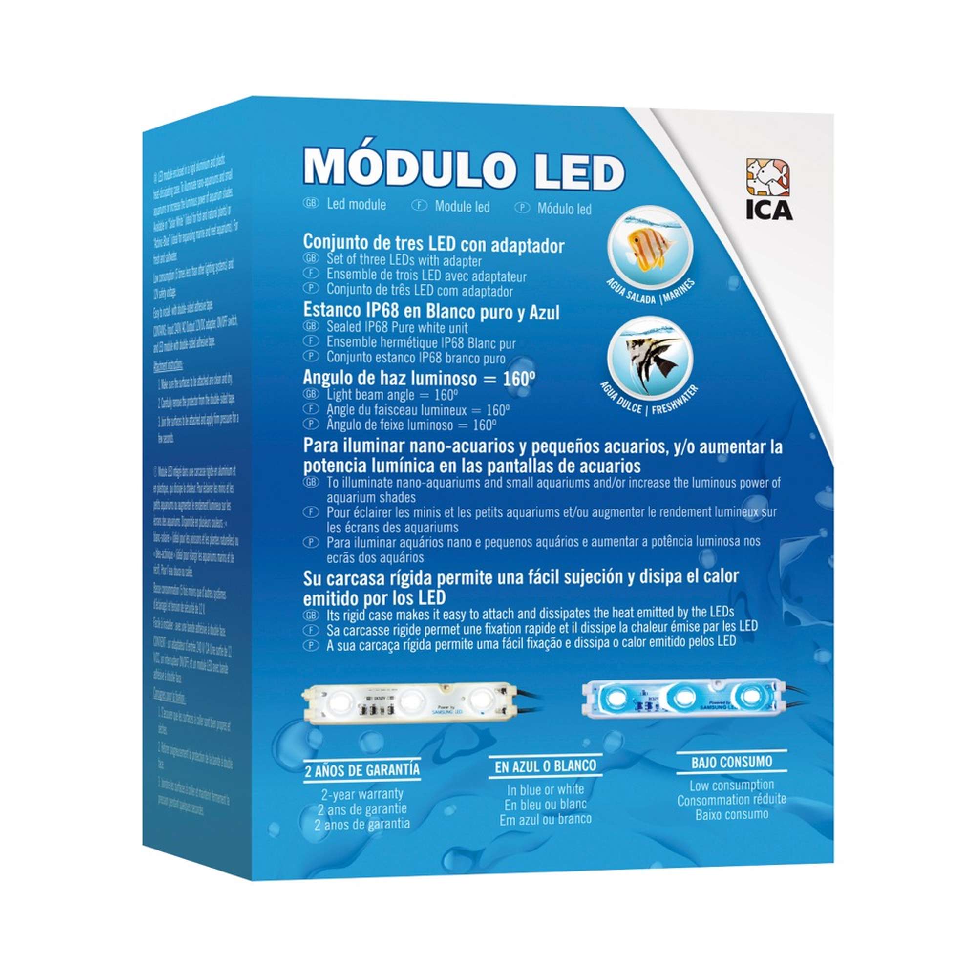 NANO AQUA LED Samsung Luz azul