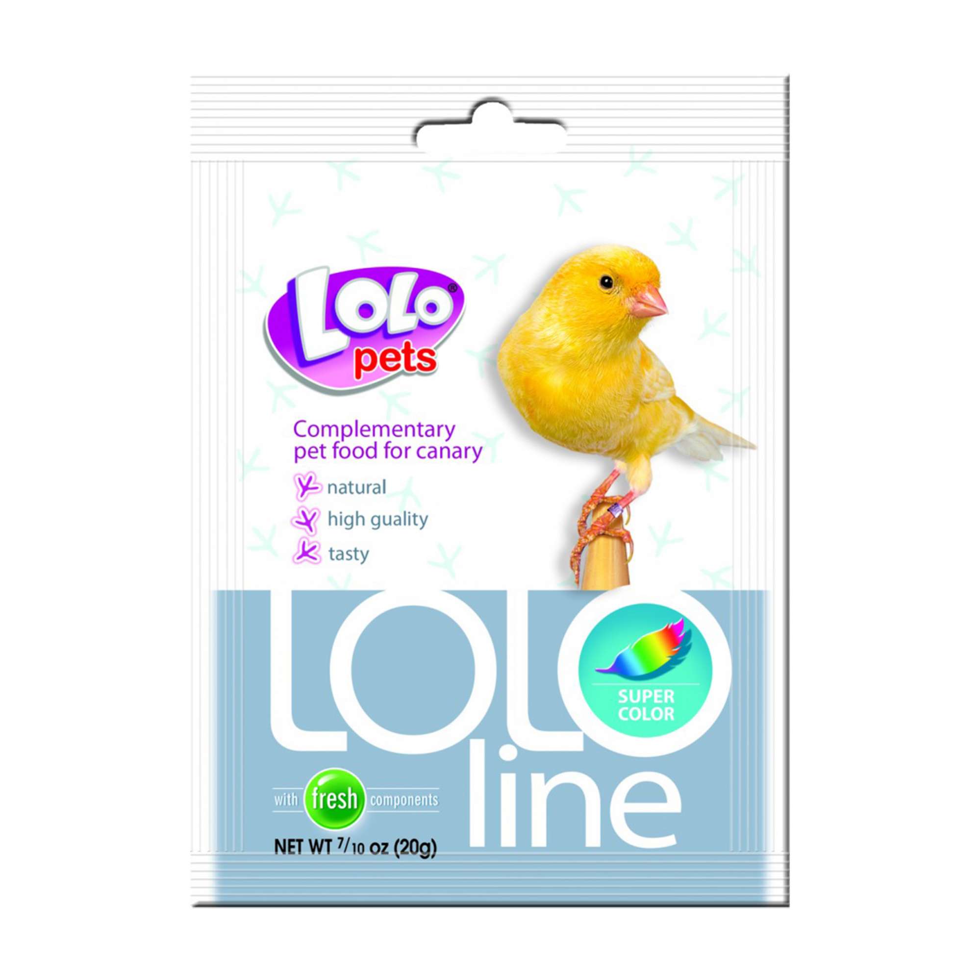Complemento alimenticio super color para canarios LOLO