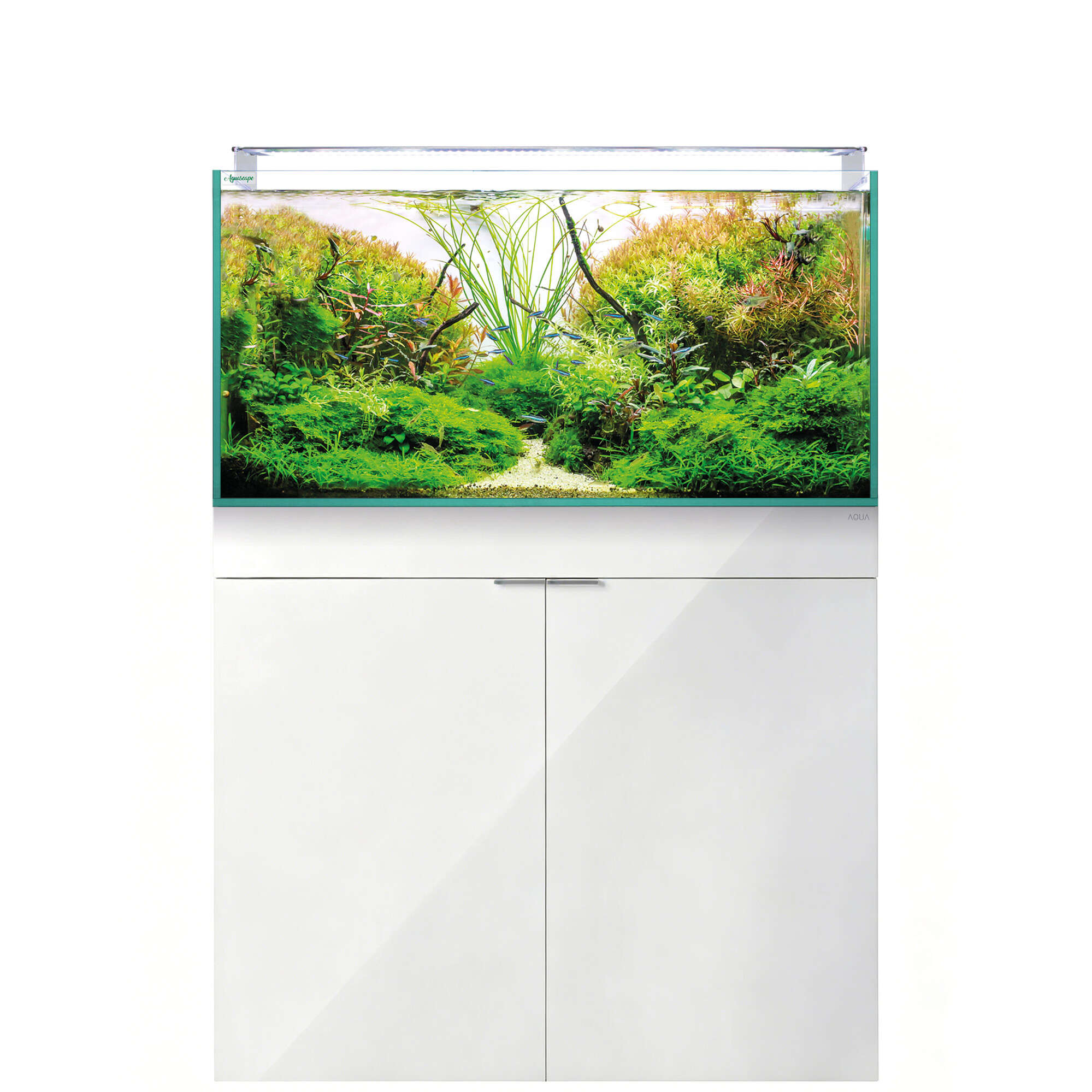 Mesa blanca para acuarios AQUA STAND PREMIUM