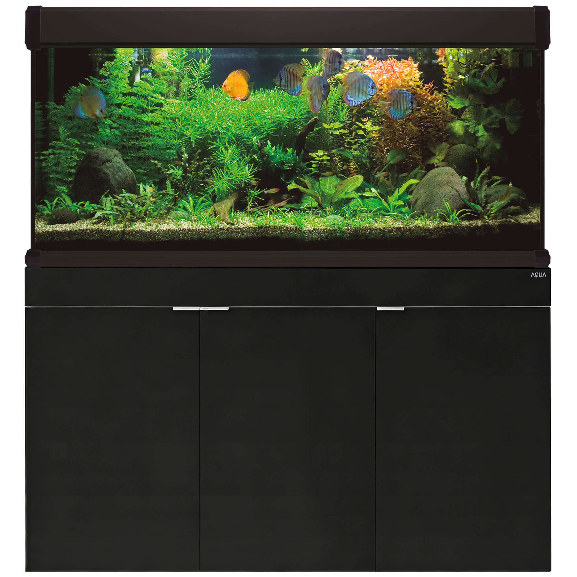 Mesa negra para acuarios AQUA STAND PREMIUM
