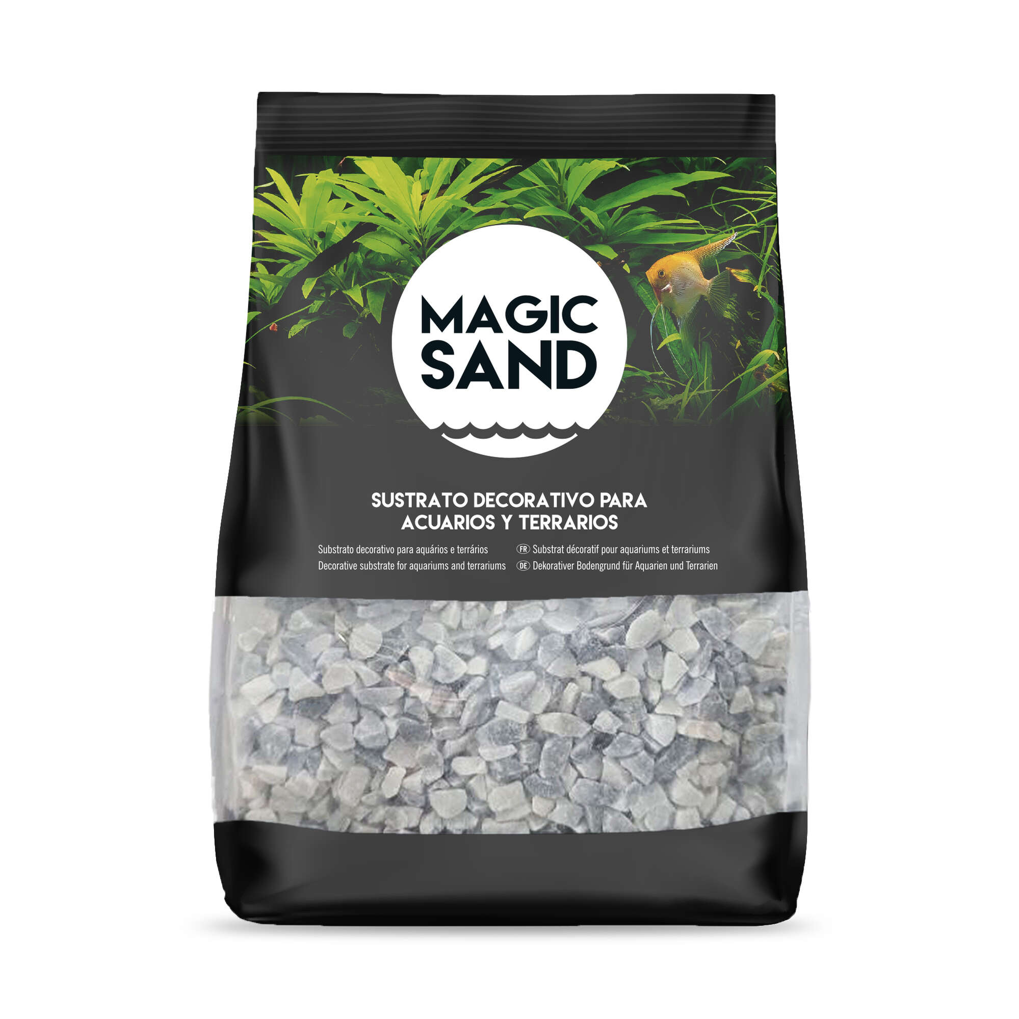 Grava gris azulada MAGIC SAND (6-8 mm)