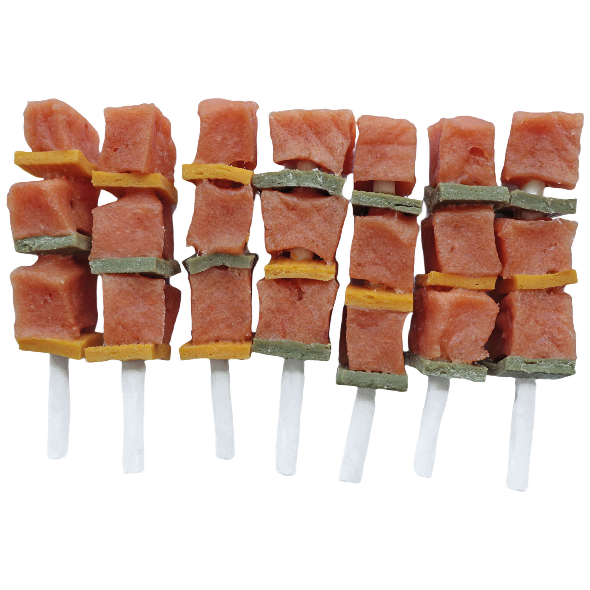 Brochetas de pollo y vegetales NutraDog