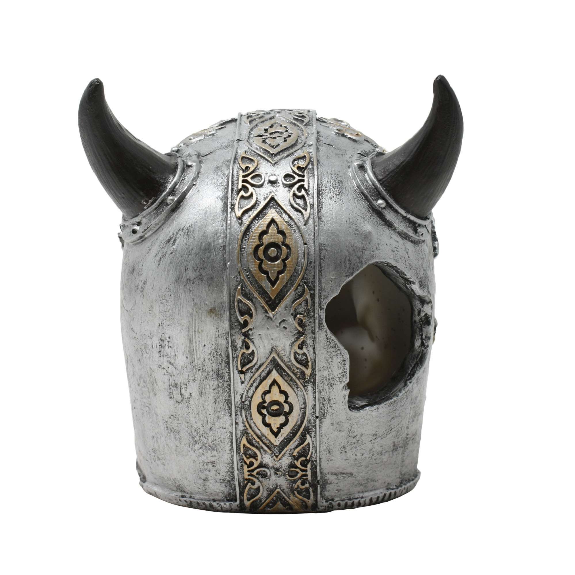 Ornamento calavera vikinga