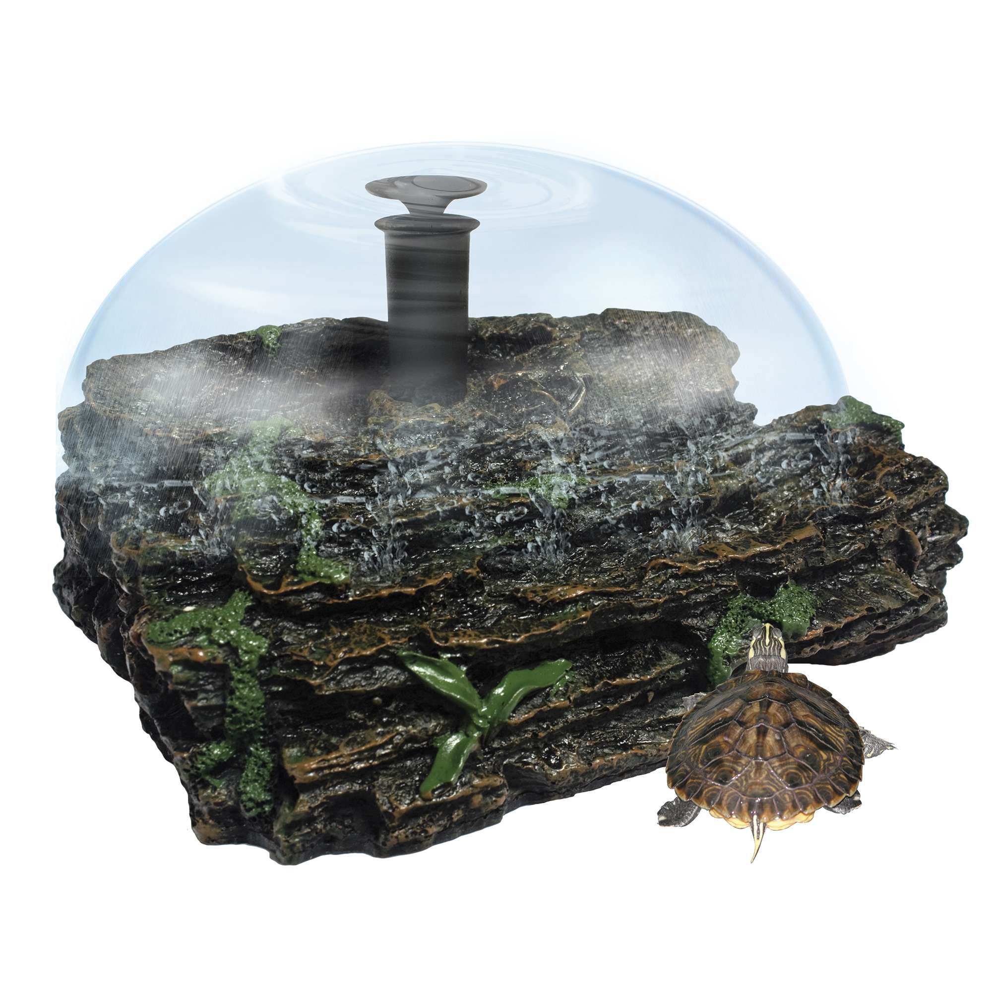 Isla pequeña + fuente Terra Island