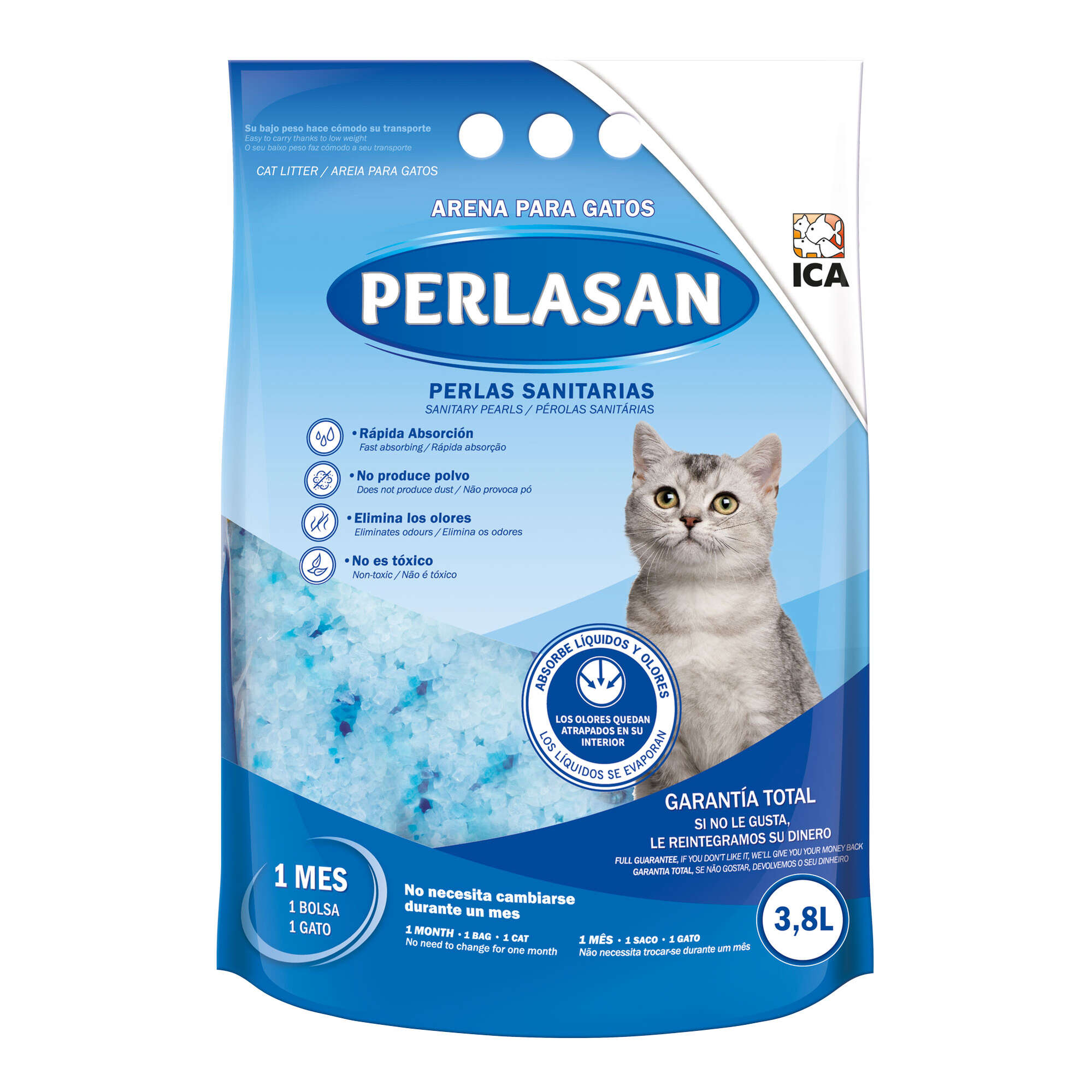 Lecho sanitario PERLASAN para gatos