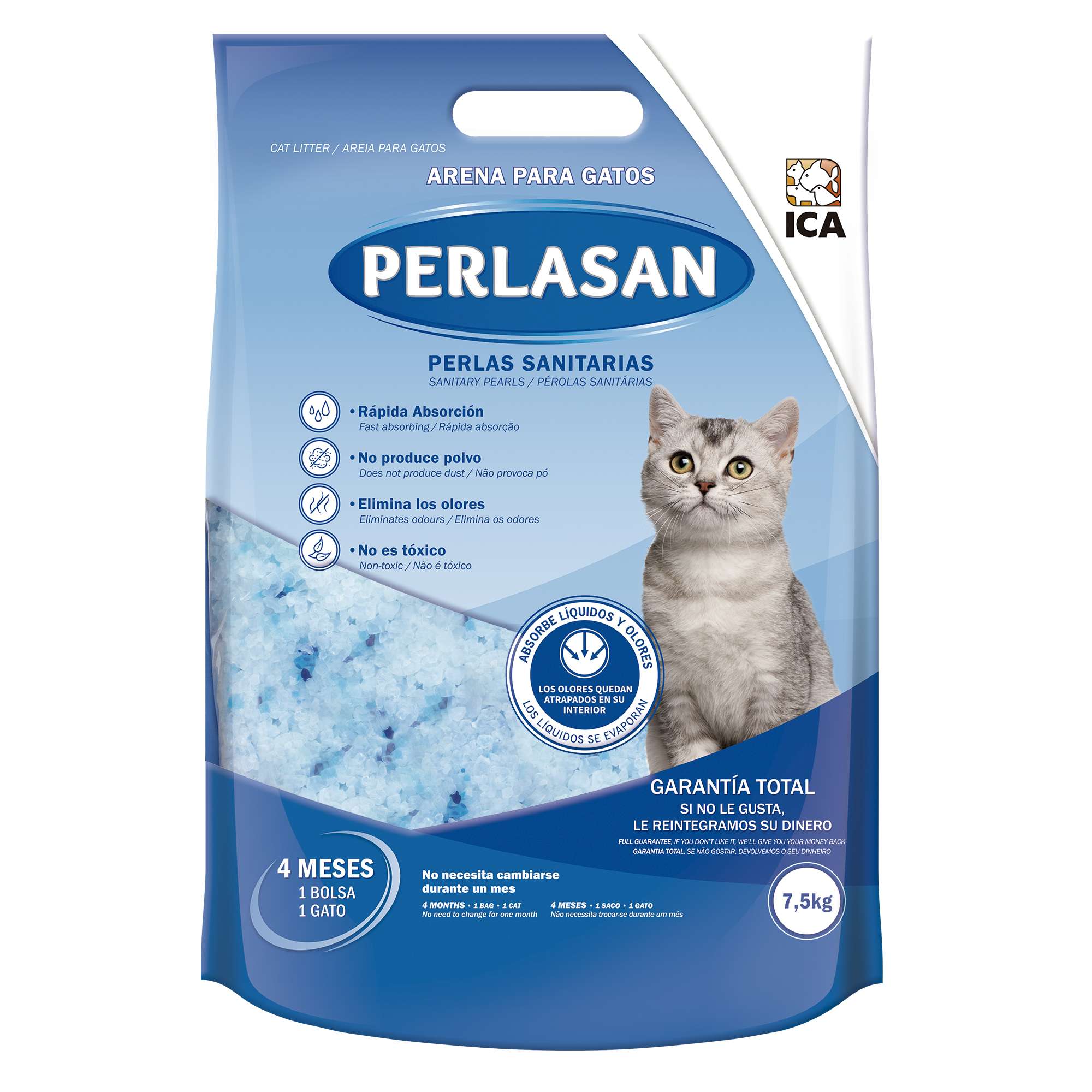 Lecho sanitario PERLASAN para gatos
