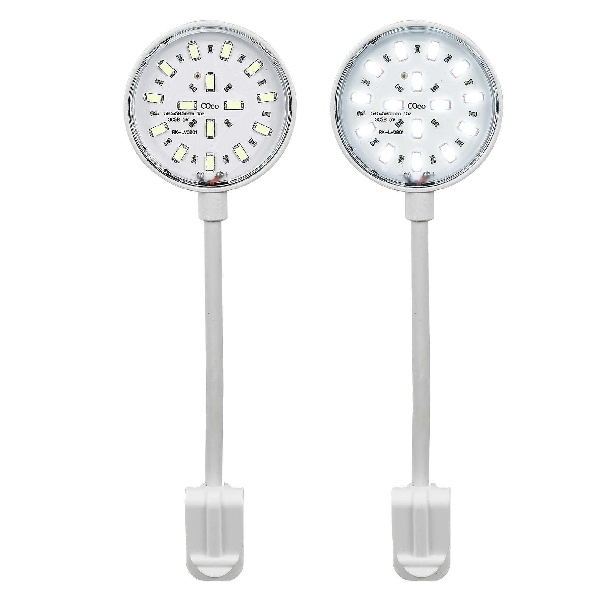 Lampara Aqualed Génesis Round luz blanca - Blanca