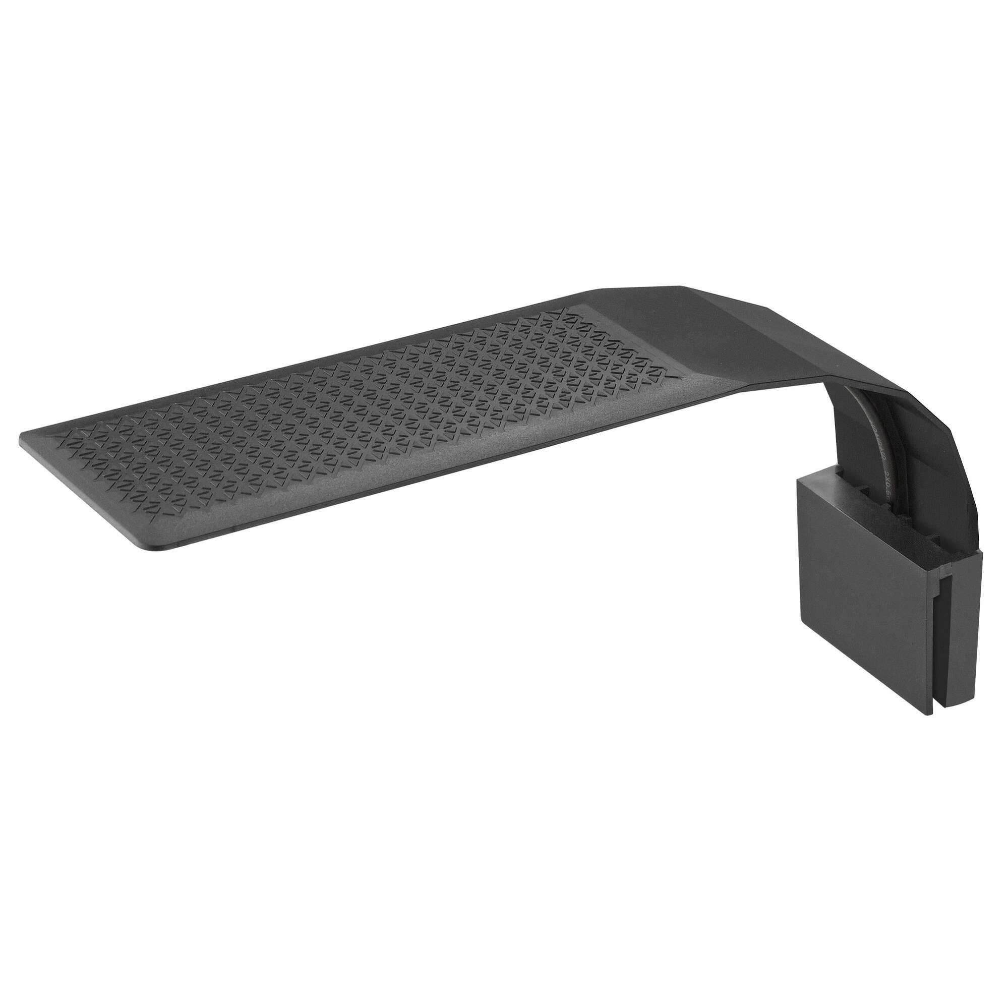 Lámpara Aqualed Génesis Curva luz RGB+W - Negra