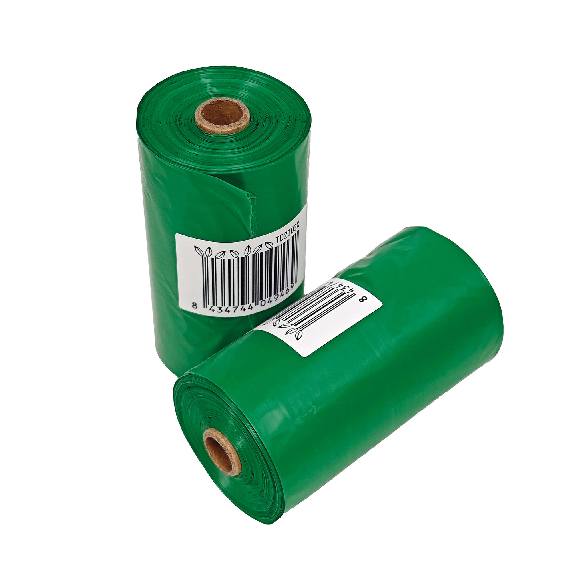 Expositor de bolsas higiénicas recicladas